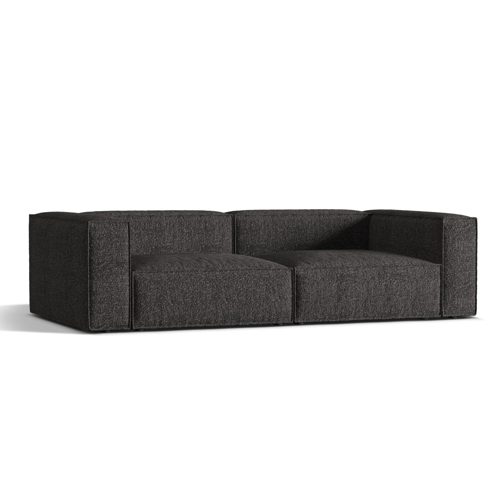 Nuria 5-Sitzer Sofa mit Bezug aus Samt, Boucle oder Strukturstoff, 110x290 cm - Image 42