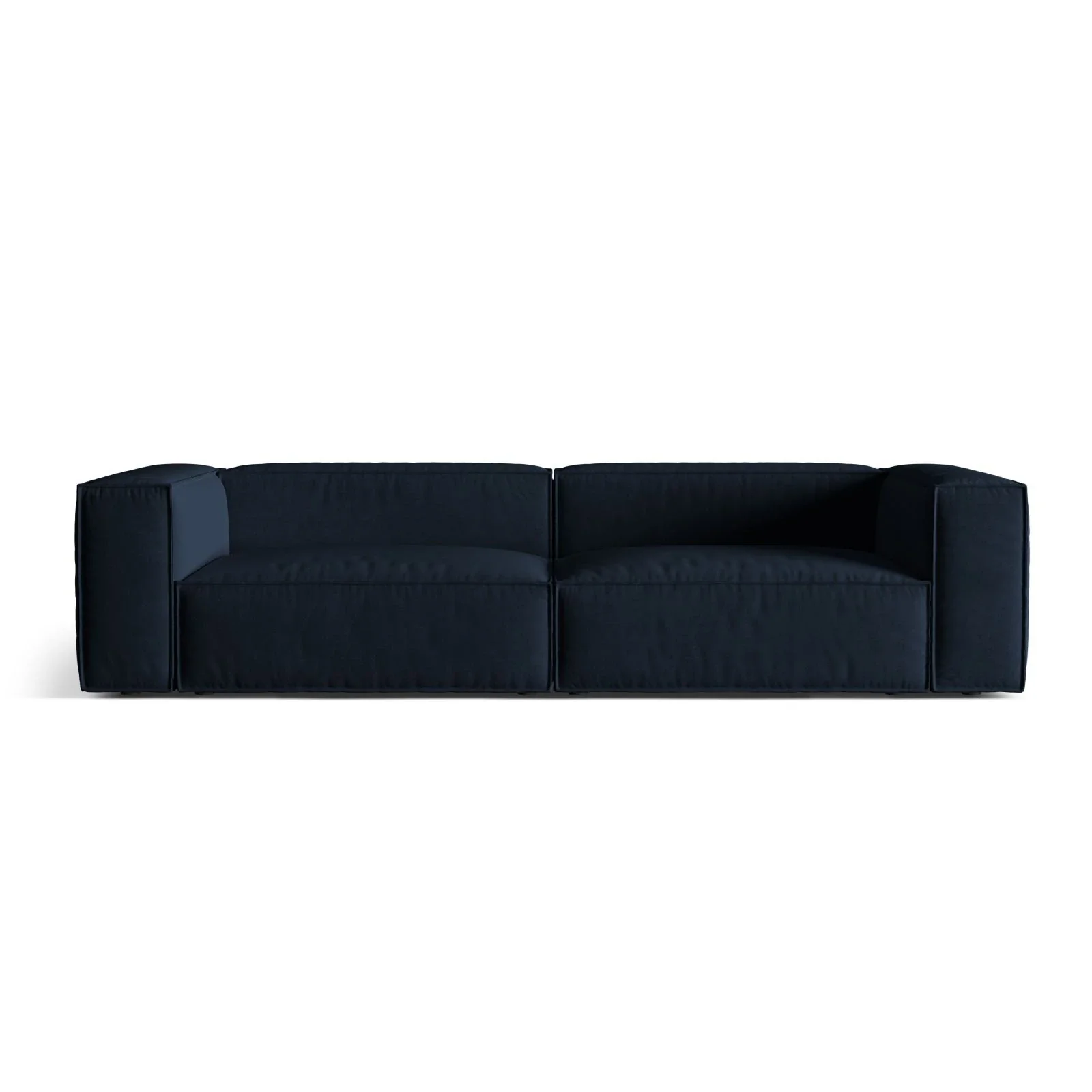 Nuria 5-Sitzer Sofa mit Bezug aus Samt, Boucle oder Strukturstoff, 110x290 cm - Image 71