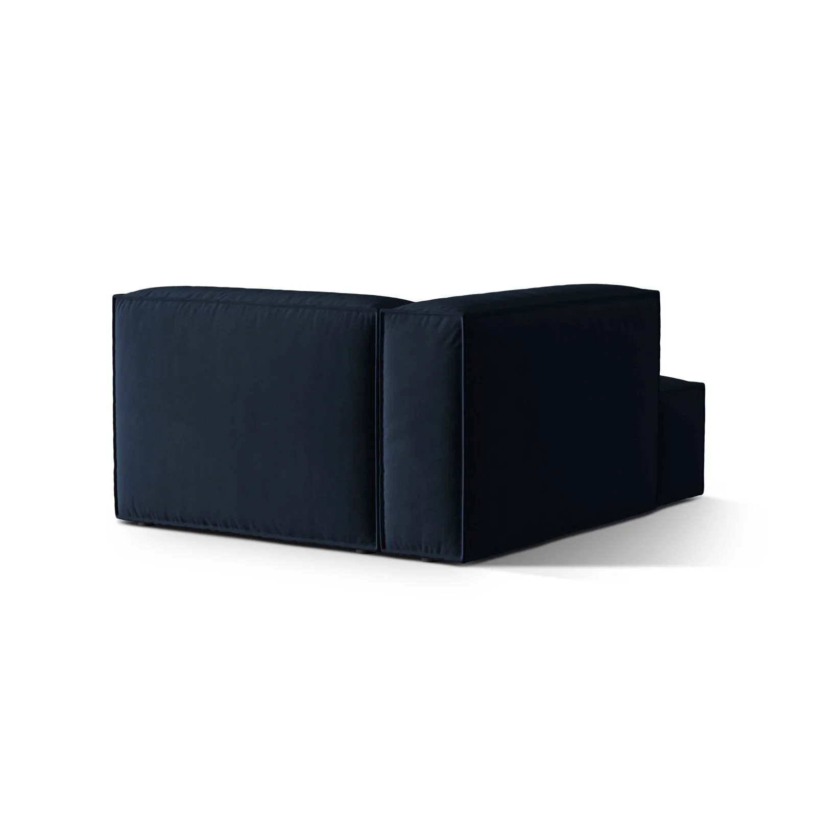 Nuria Modulares Sofa Sitzelement, Linke Seite, aus Samt, Boucle oder Strukturstoff, 147x127 cm - Image 102