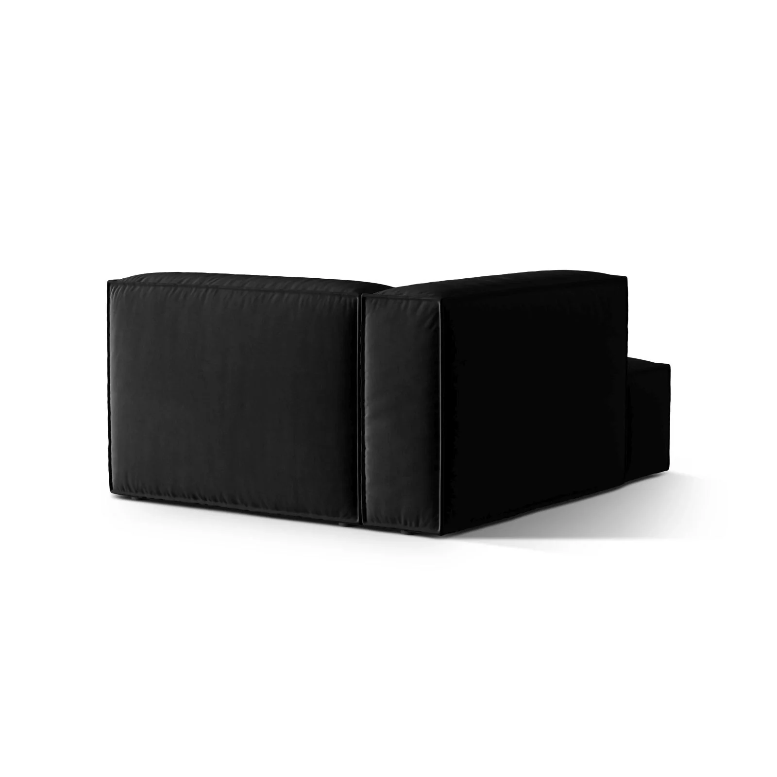 Nuria Modulares Sofa Sitzelement, Linke Seite, aus Samt, Boucle oder Strukturstoff, 147x127 cm - Image 117