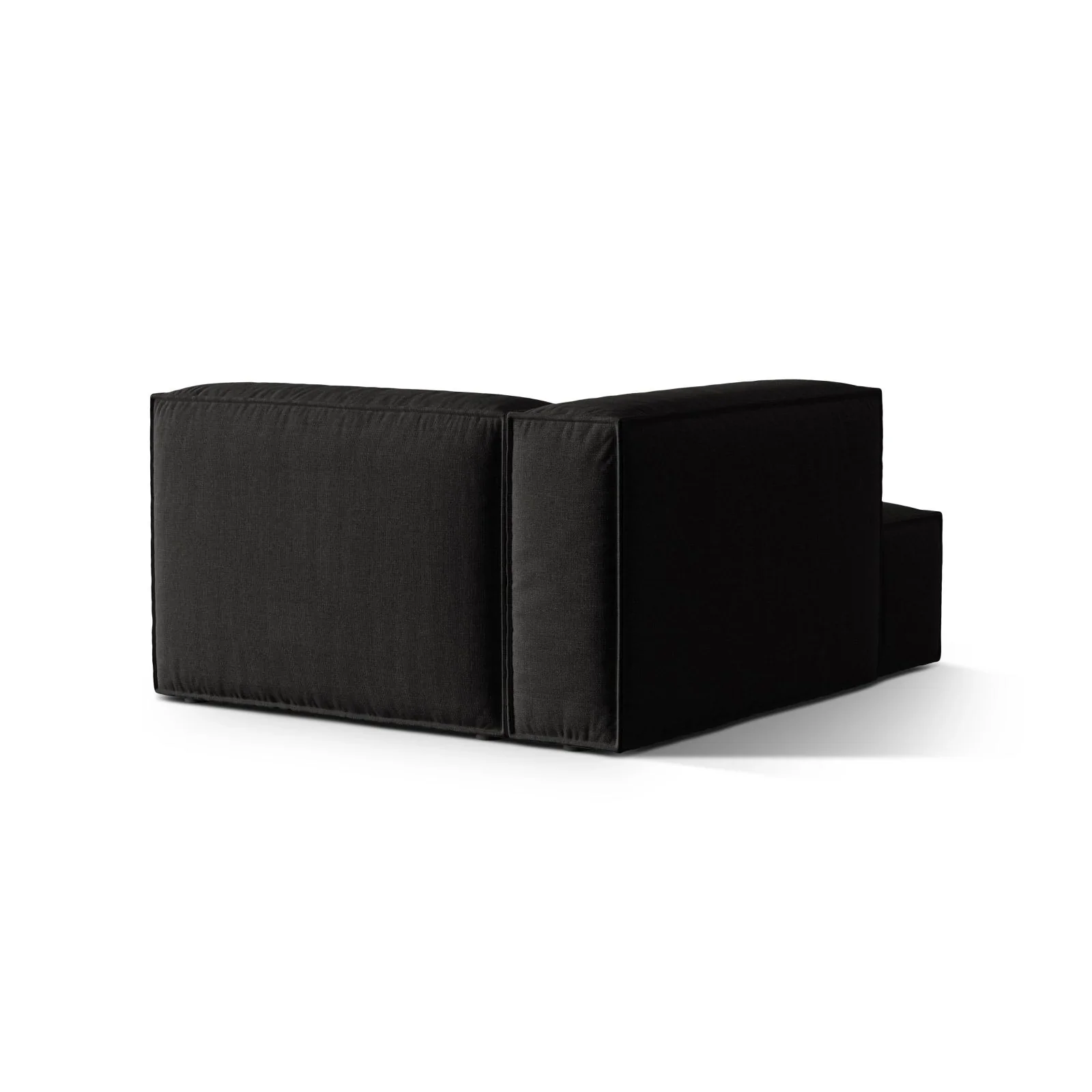 Nuria Modulares Sofa Sitzelement, Linke Seite, aus Samt, Boucle oder Strukturstoff, 147x127 cm - Image 39