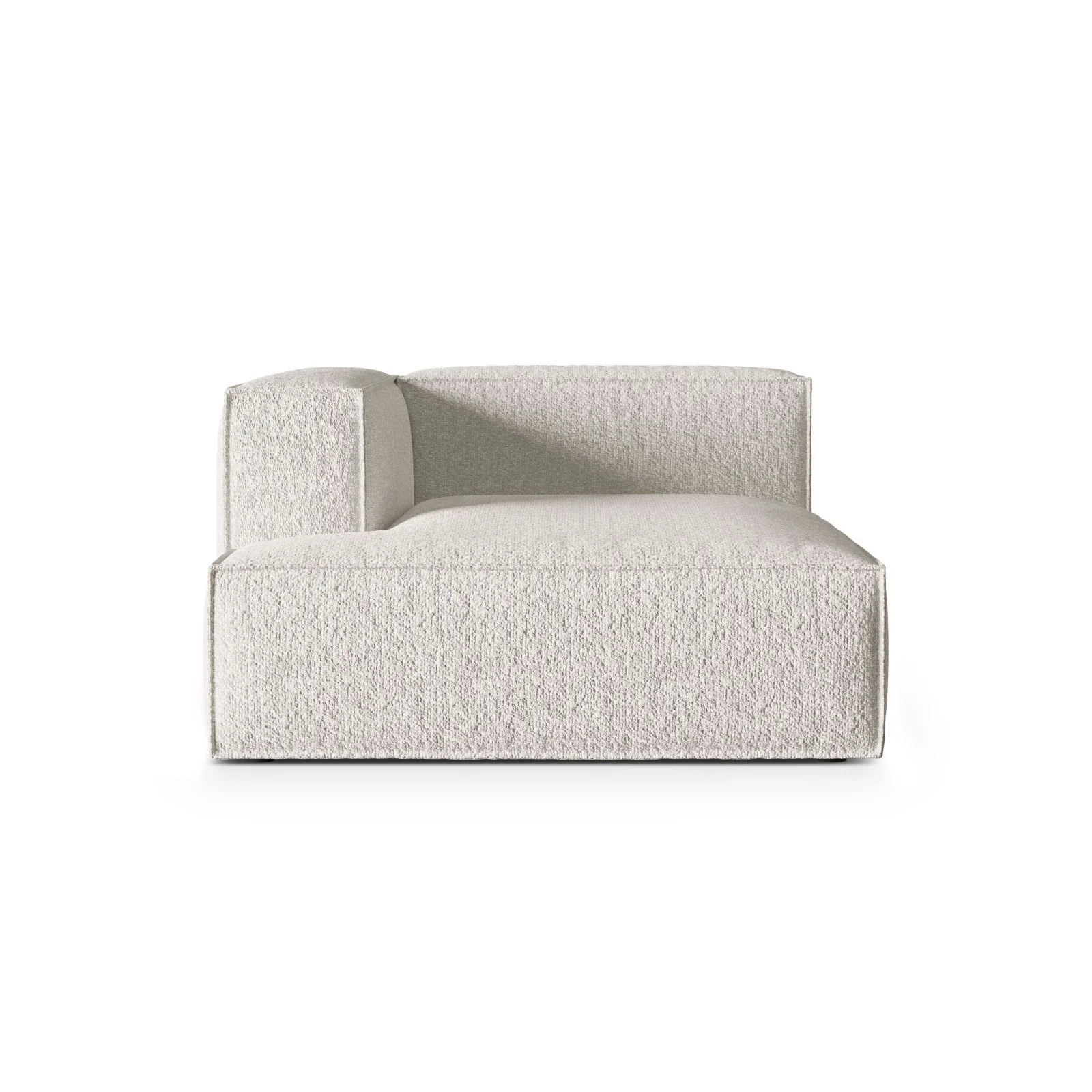 Nuria Modulares Sofa Sitzelement, Linke Seite, aus Samt, Boucle oder Strukturstoff, 147x127 cm - Image 41