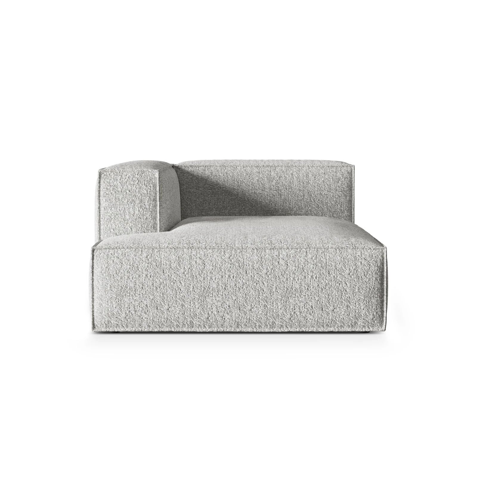 Nuria Modulares Sofa Sitzelement, Linke Seite, aus Samt, Boucle oder Strukturstoff, 147x127 cm - Image 46