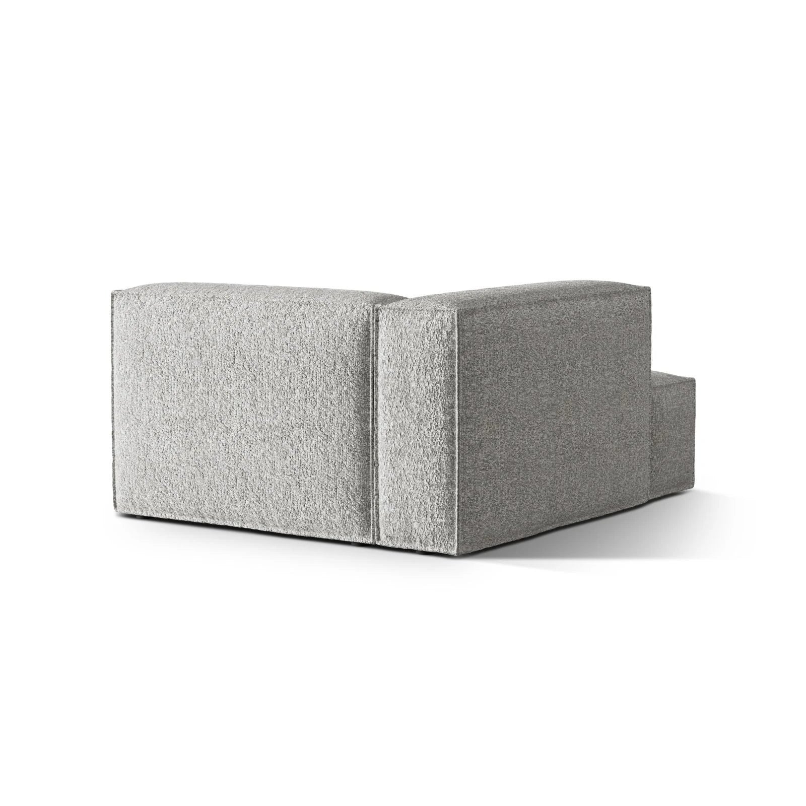 Nuria Modulares Sofa Sitzelement, Linke Seite, aus Samt, Boucle oder Strukturstoff, 147x127 cm - Image 49
