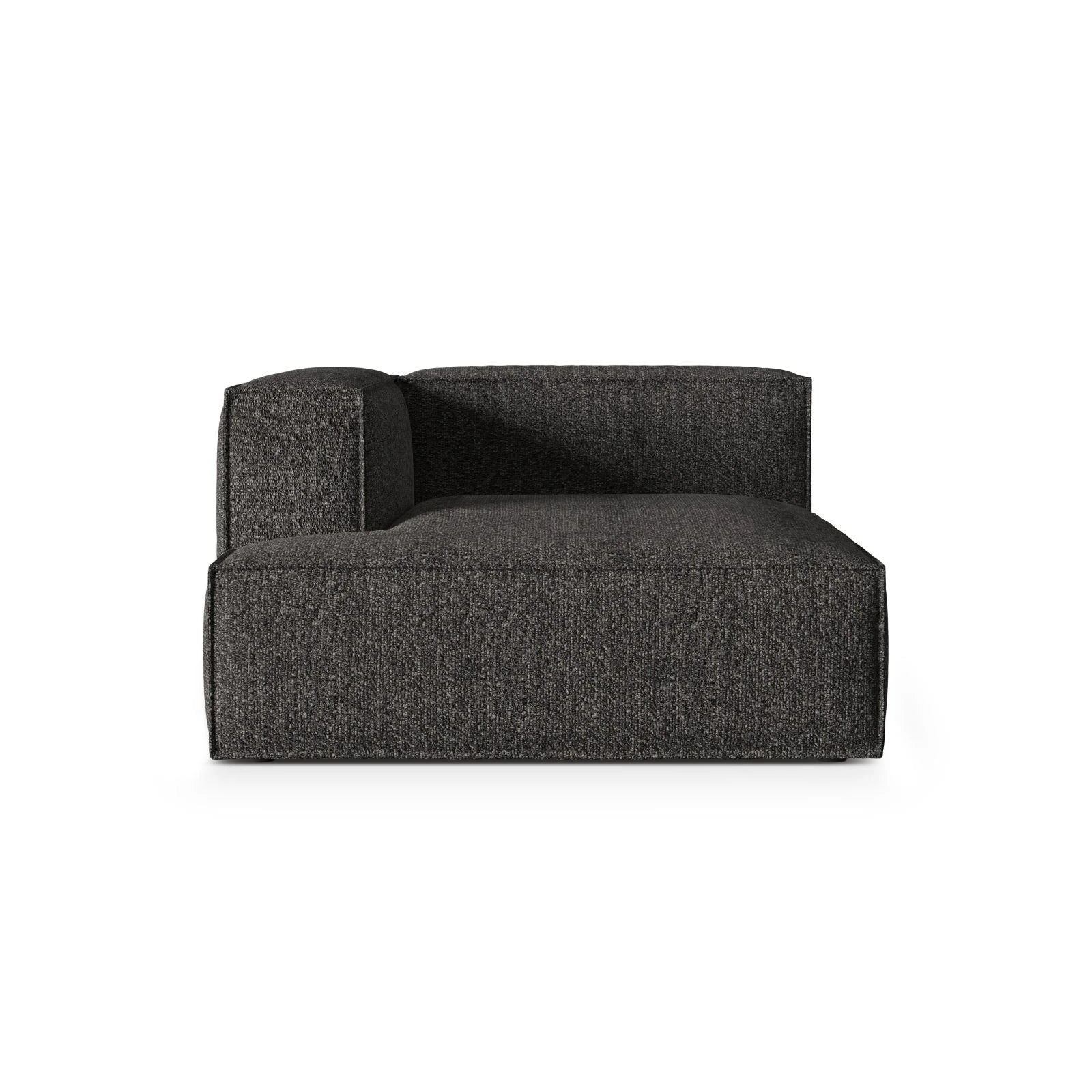 Nuria Modulares Sofa Sitzelement, Linke Seite, aus Samt, Boucle oder Strukturstoff, 147x127 cm - Image 51