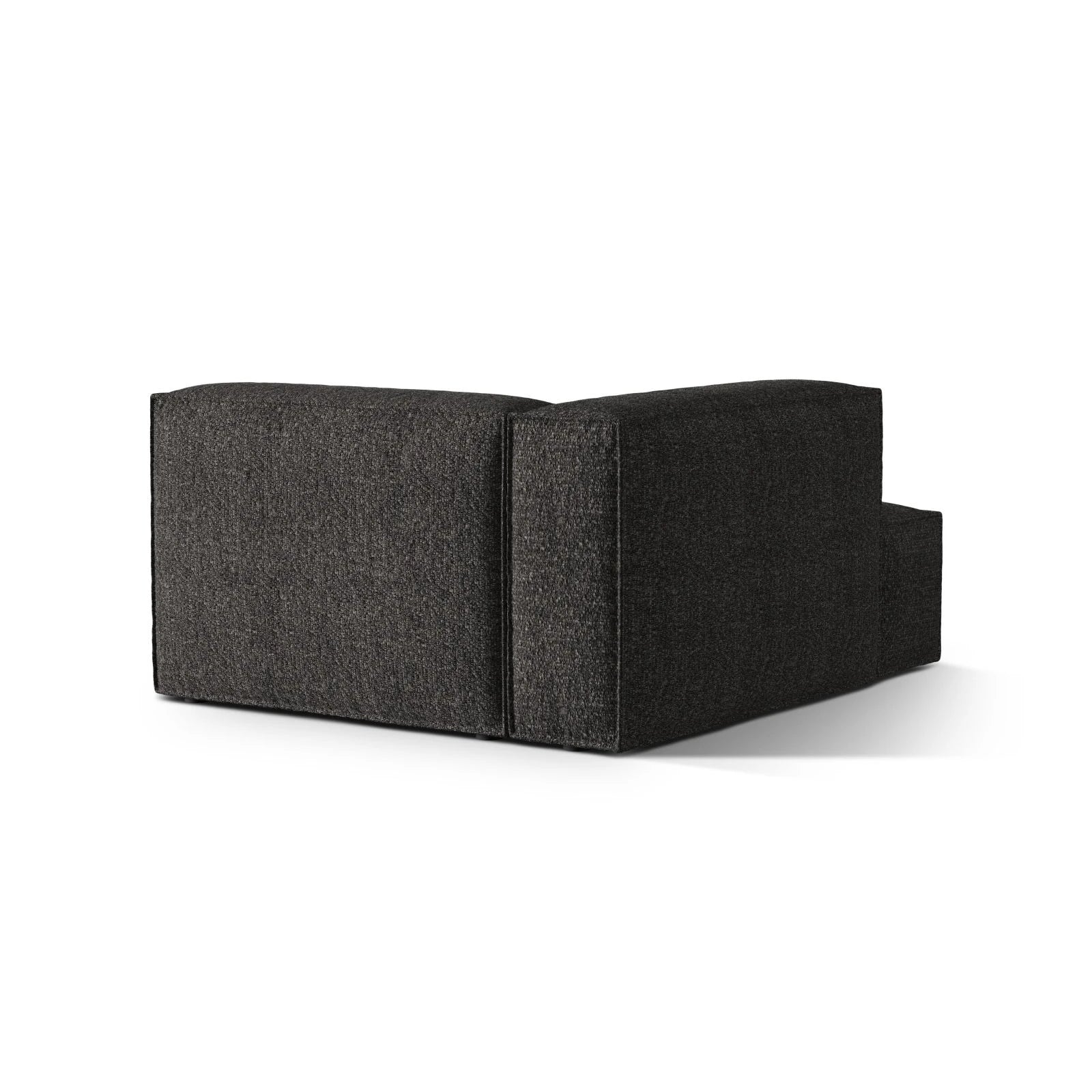 Nuria Modulares Sofa Sitzelement, Linke Seite, aus Samt, Boucle oder Strukturstoff, 147x127 cm - Image 54