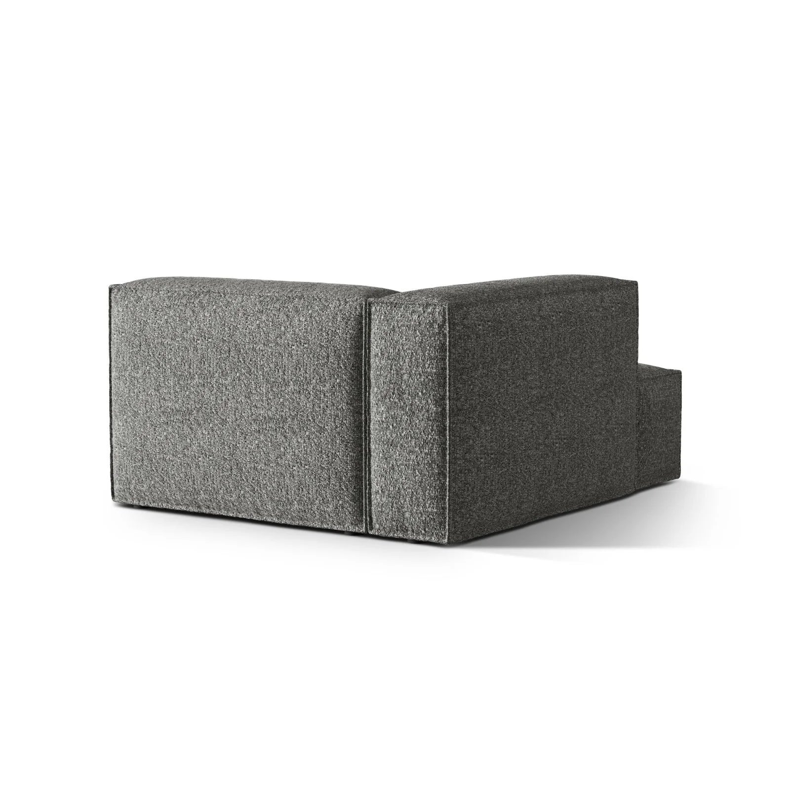 Nuria Modulares Sofa Sitzelement, Linke Seite, aus Samt, Boucle oder Strukturstoff, 147x127 cm - Image 59