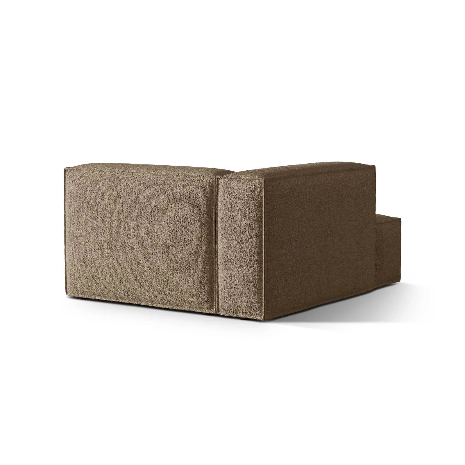 Nuria Modulares Sofa Sitzelement, Linke Seite, aus Samt, Boucle oder Strukturstoff, 147x127 cm - Image 64