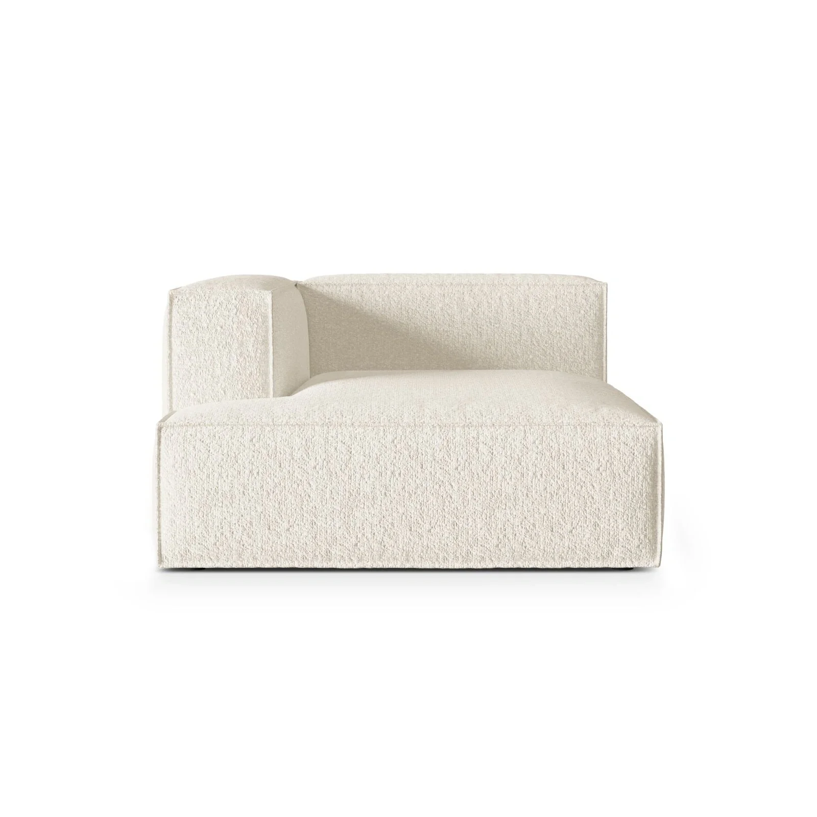 Nuria Modulares Sofa Sitzelement, Linke Seite, aus Samt, Boucle oder Strukturstoff, 147x127 cm - Image 73