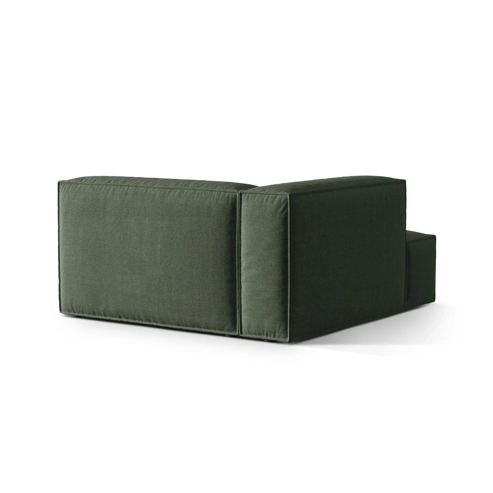 Nuria Modulares Sofa Sitzelement, Linke Seite, aus Samt, Boucle oder Strukturstoff, 147x147 cm - Image 19