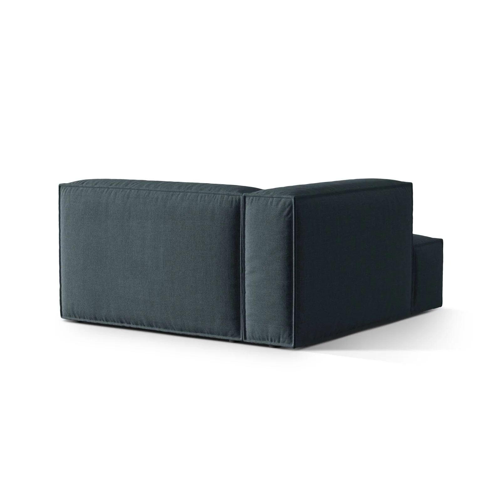 Nuria Modulares Sofa Sitzelement, Linke Seite, aus Samt, Boucle oder Strukturstoff, 147x147 cm - Image 24
