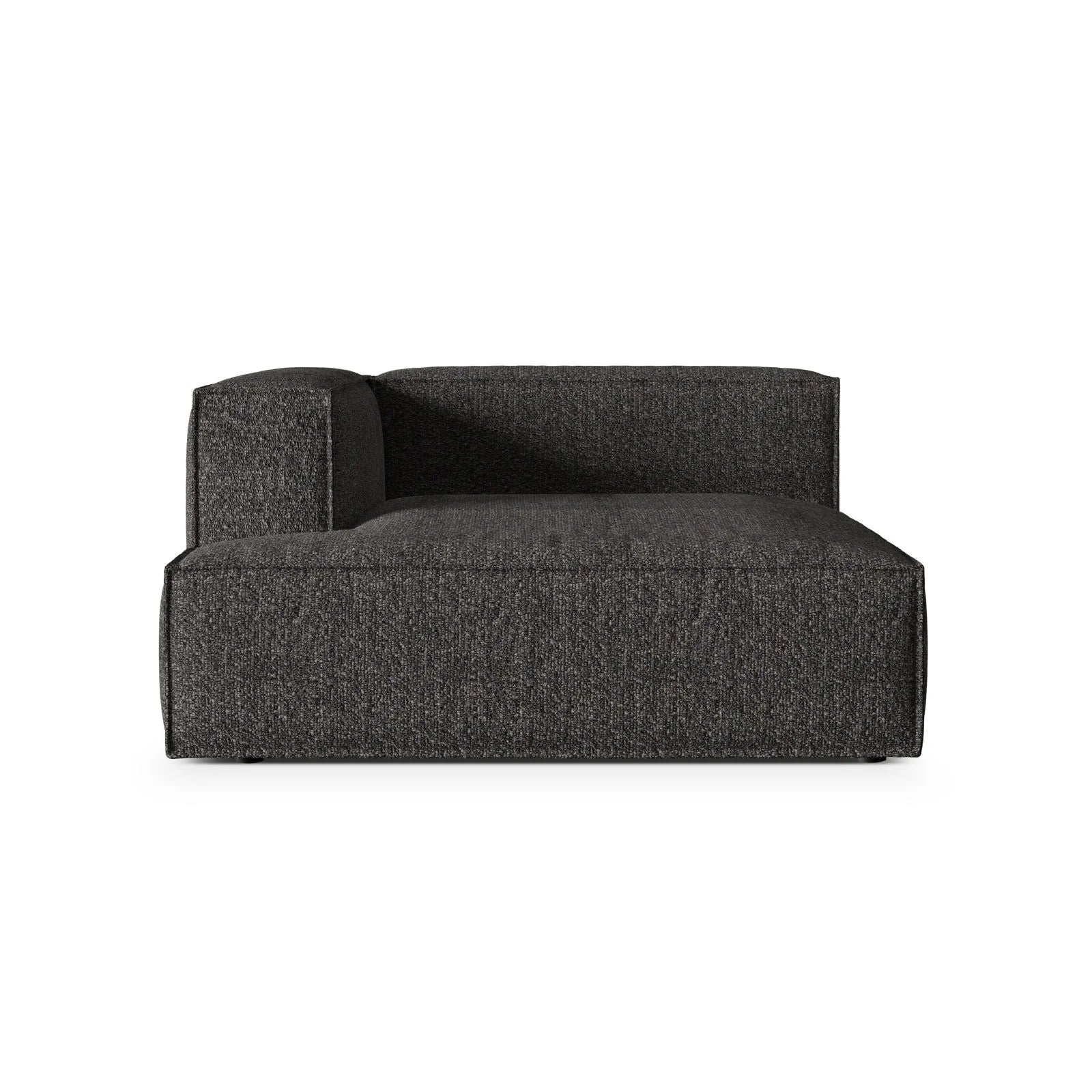 Nuria Modulares Sofa Sitzelement, Linke Seite, aus Samt, Boucle oder Strukturstoff, 147x147 cm - Image 51