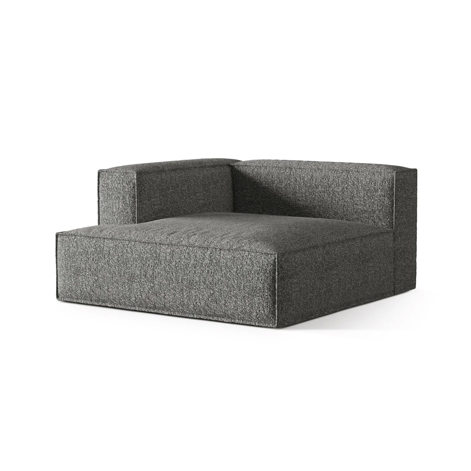 Nuria Modulares Sofa Sitzelement, Linke Seite, aus Samt, Boucle oder Strukturstoff, 147x147 cm - Image 58