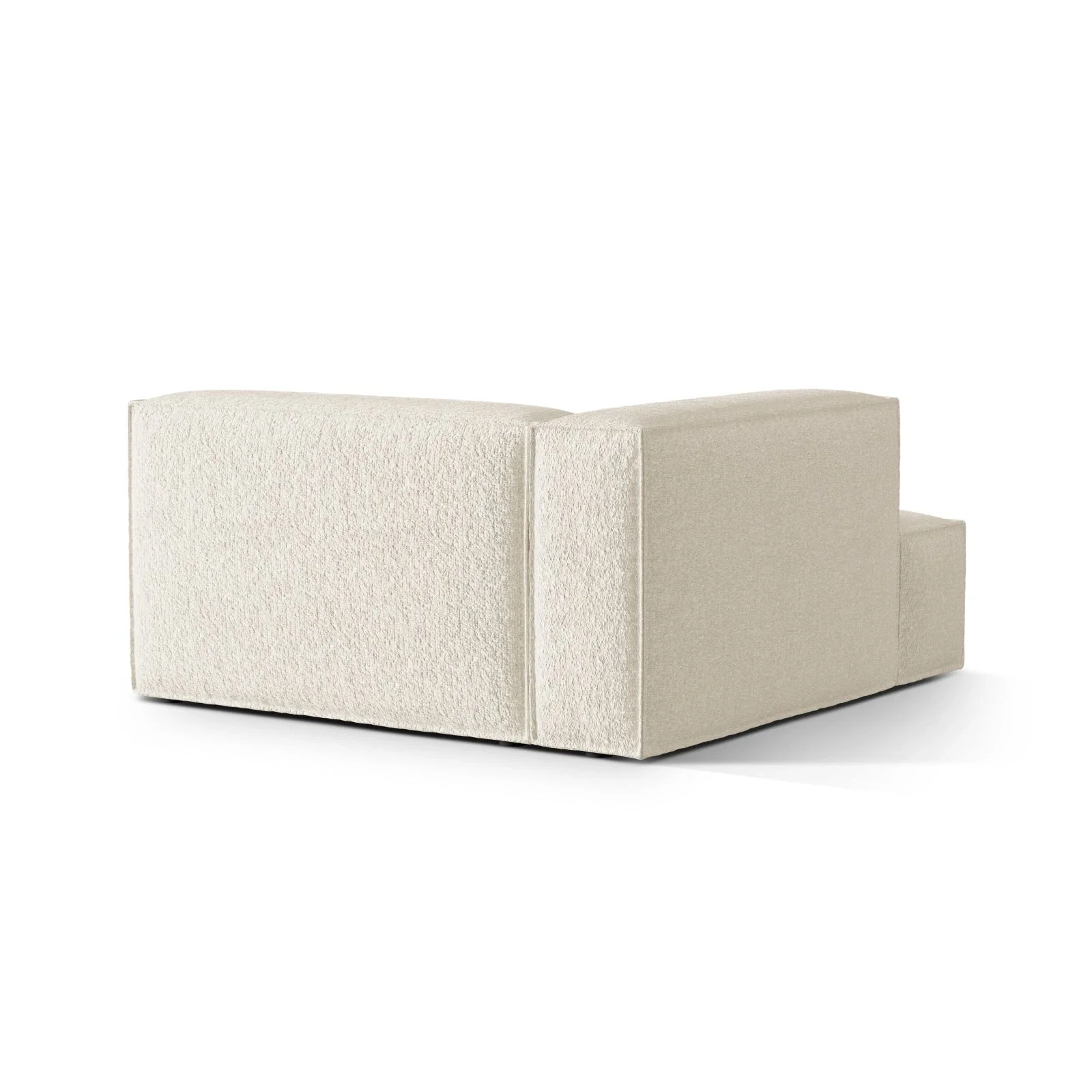Nuria Modulares Sofa Sitzelement, Linke Seite, aus Samt, Boucle oder Strukturstoff, 147x147 cm - Image 76