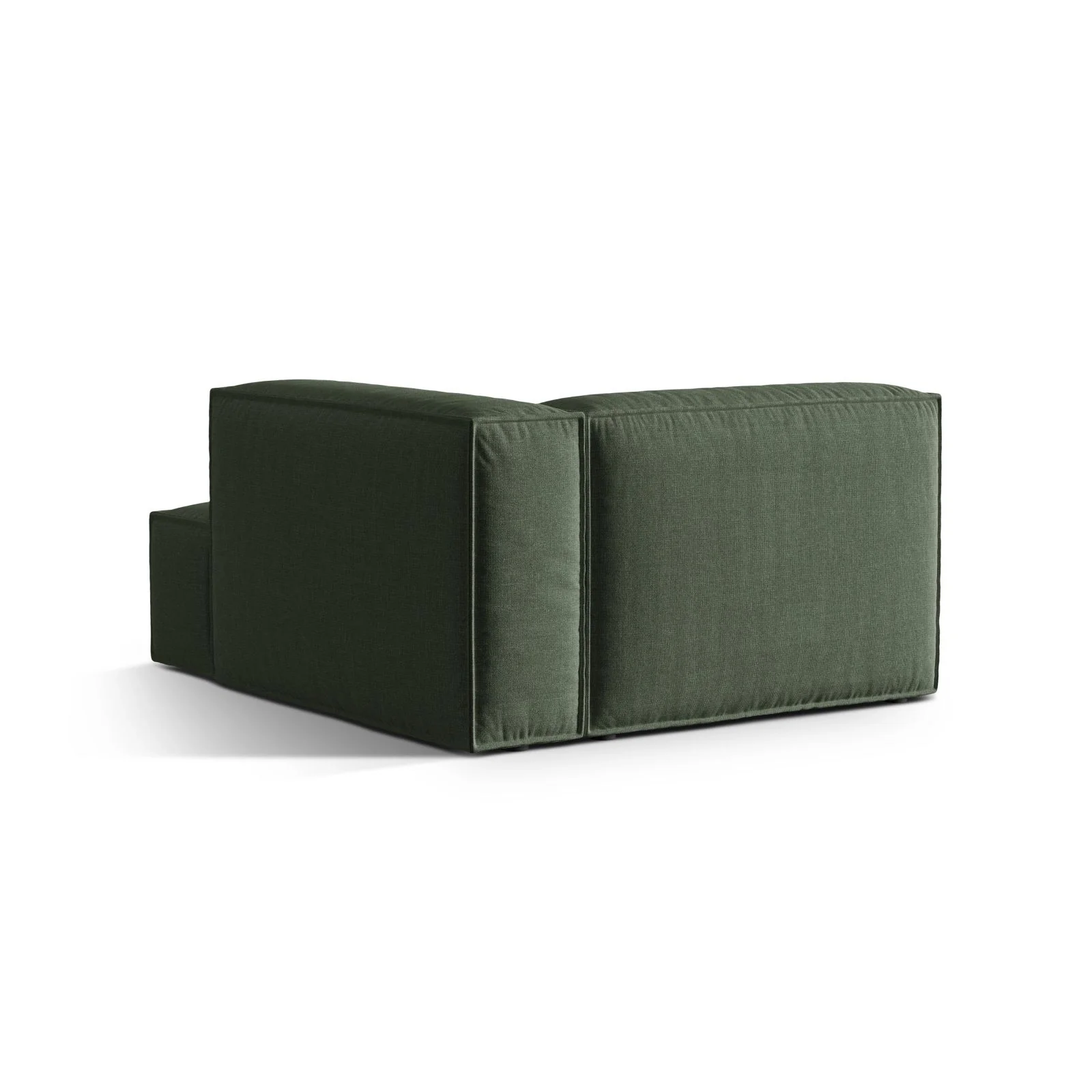 Nuria Modulares Sofa Sitzelement, Rechte Seite, aus Samt, Boucle oder Strukturstoff, 147x127 cm - Image 19