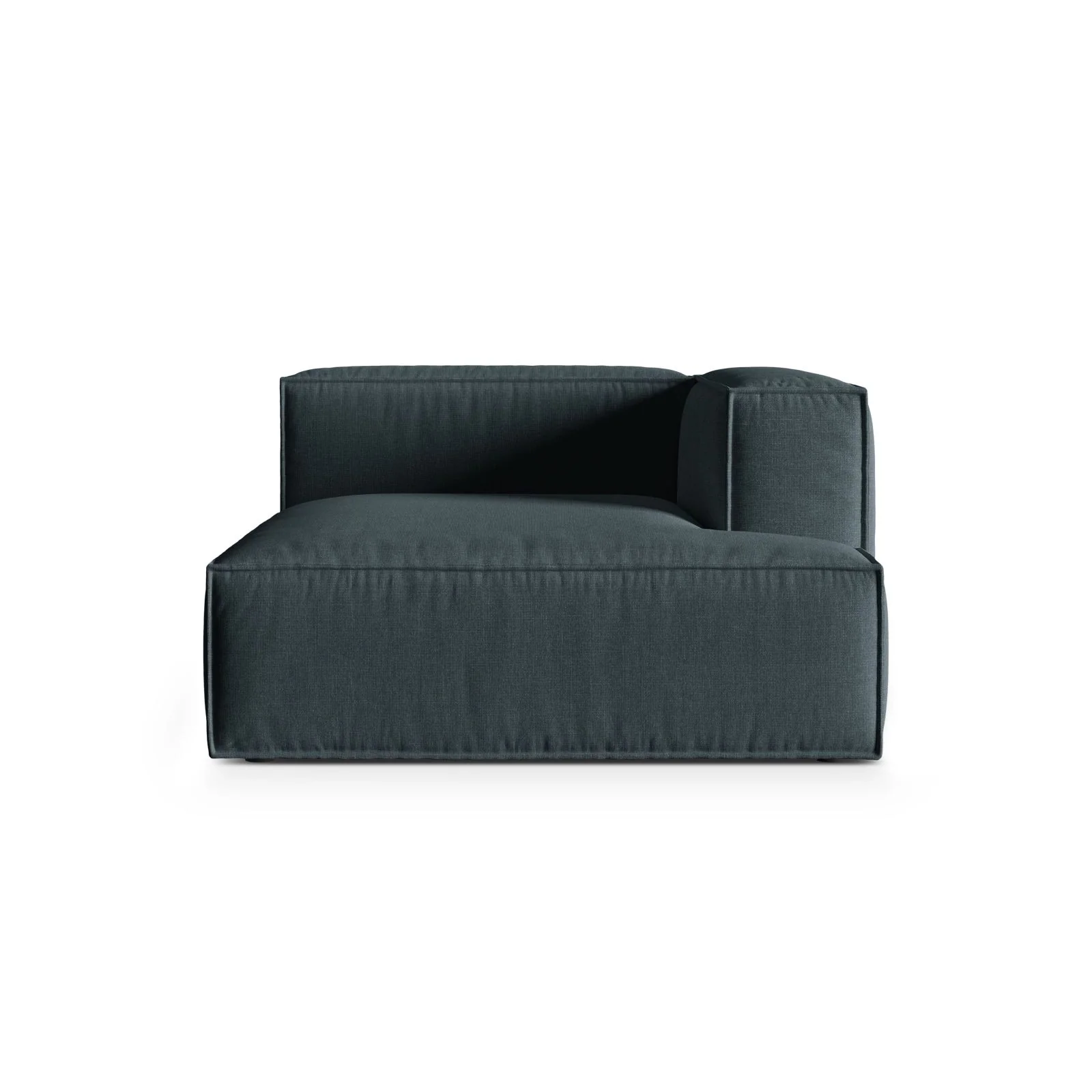Nuria Modulares Sofa Sitzelement, Rechte Seite, aus Samt, Boucle oder Strukturstoff, 147x127 cm - Image 21