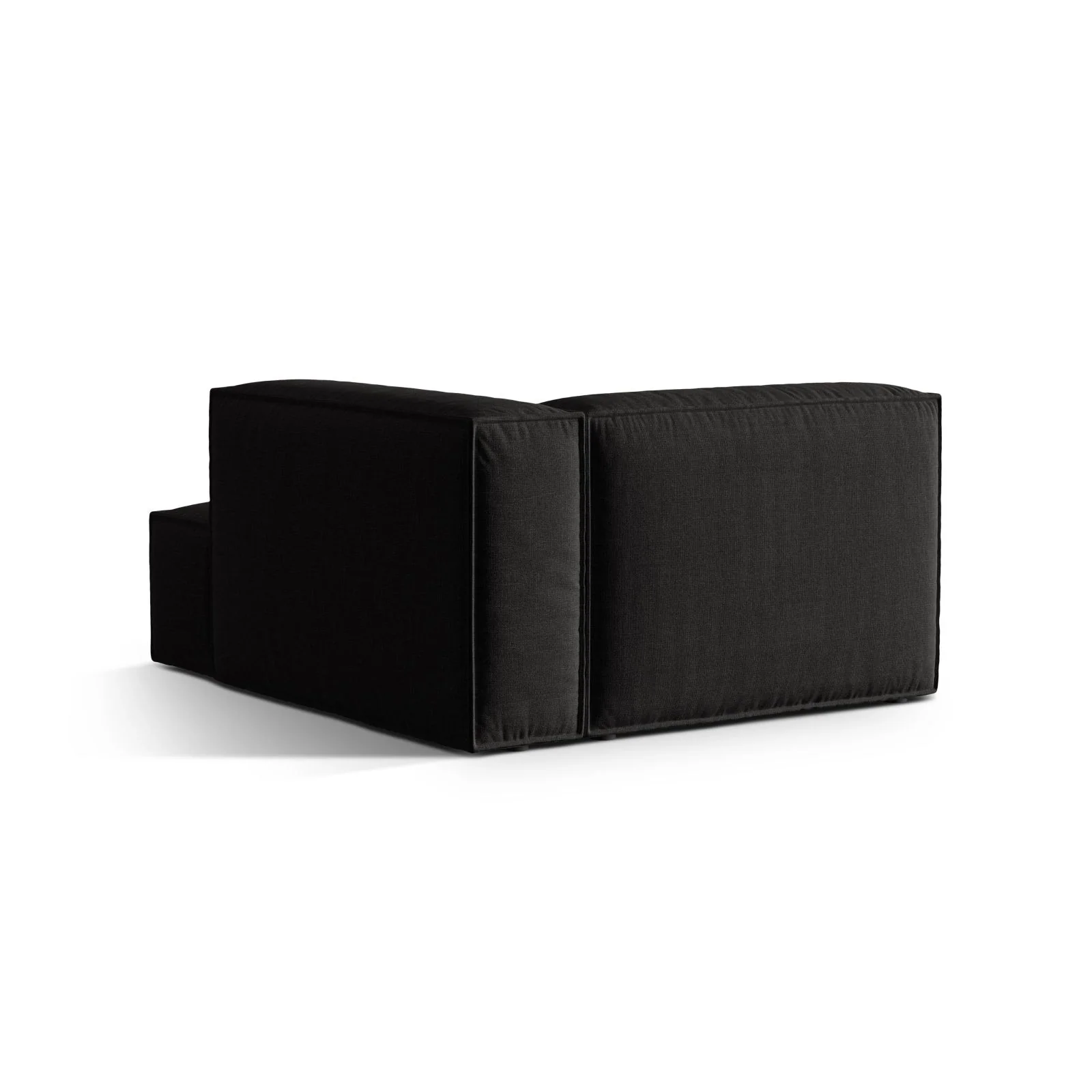 Nuria Modulares Sofa Sitzelement, Rechte Seite, aus Samt, Boucle oder Strukturstoff, 147x127 cm - Image 39