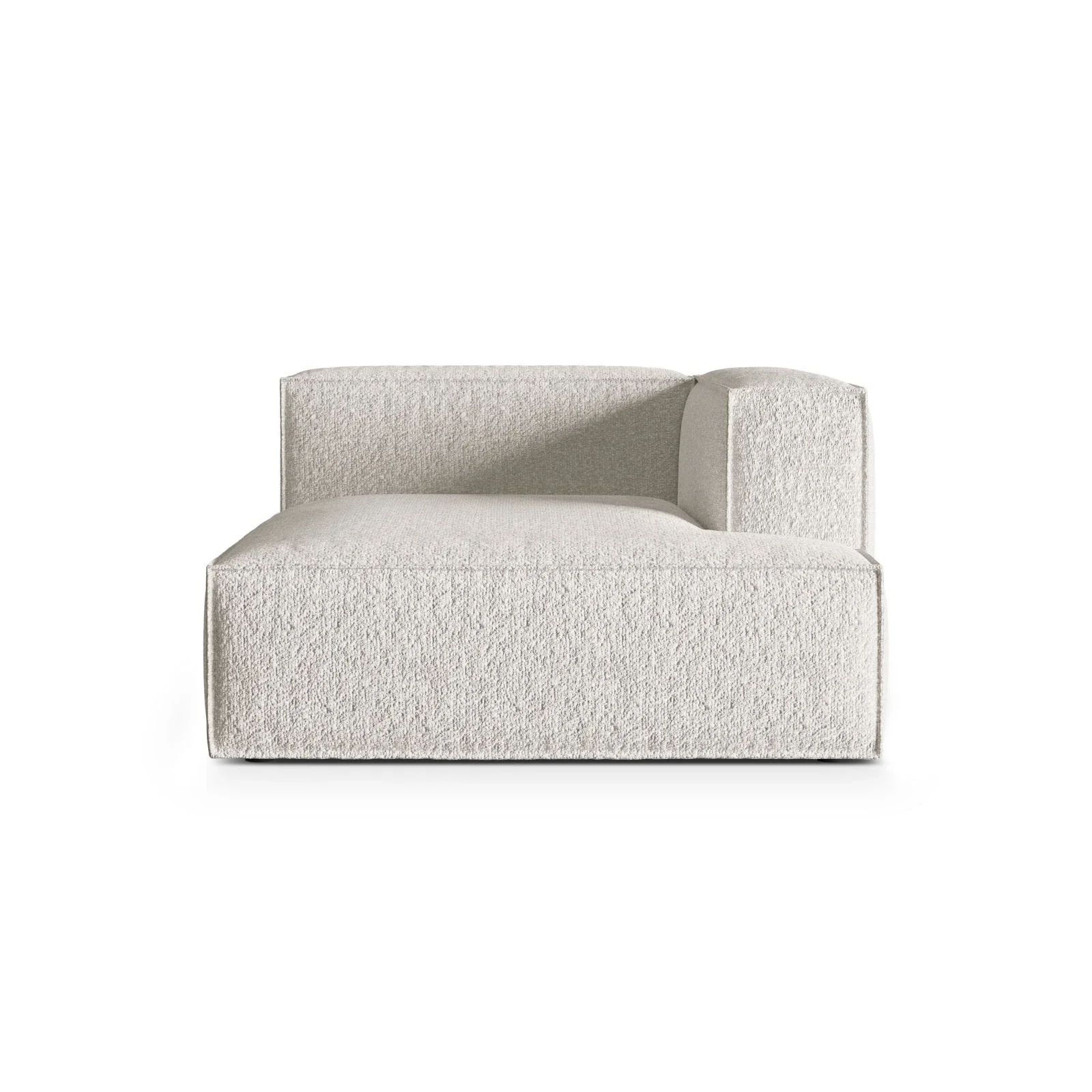 Nuria Modulares Sofa Sitzelement, Rechte Seite, aus Samt, Boucle oder Strukturstoff, 147x127 cm - Image 41
