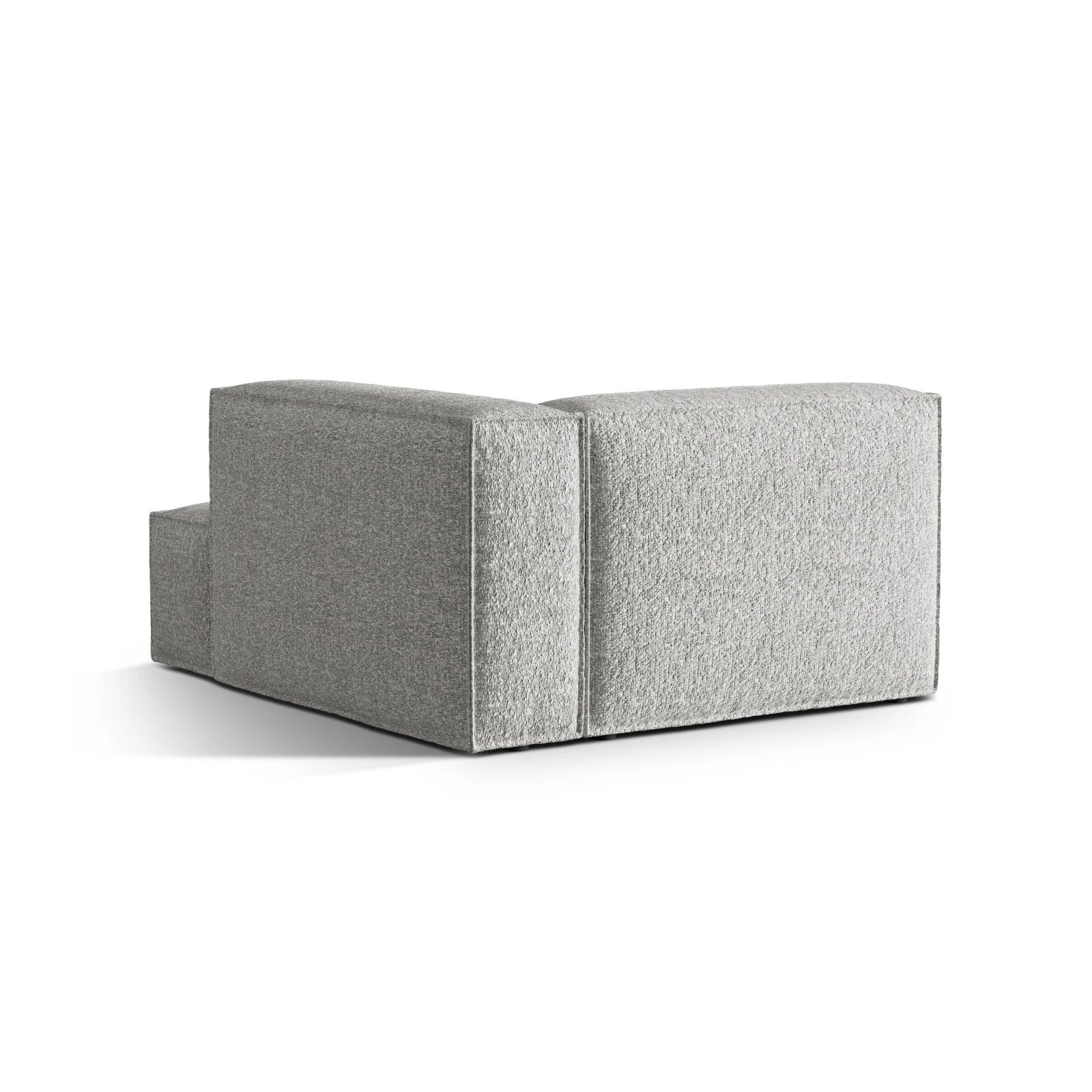 Nuria Modulares Sofa Sitzelement, Rechte Seite, aus Samt, Boucle oder Strukturstoff, 147x127 cm - Image 49