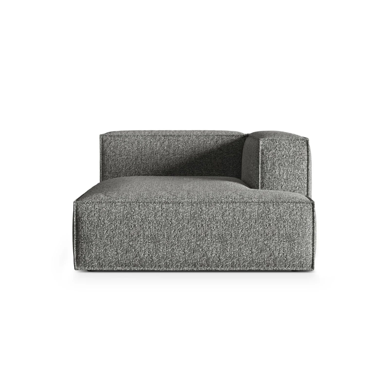 Nuria Modulares Sofa Sitzelement, Rechte Seite, aus Samt, Boucle oder Strukturstoff, 147x127 cm - Image 56