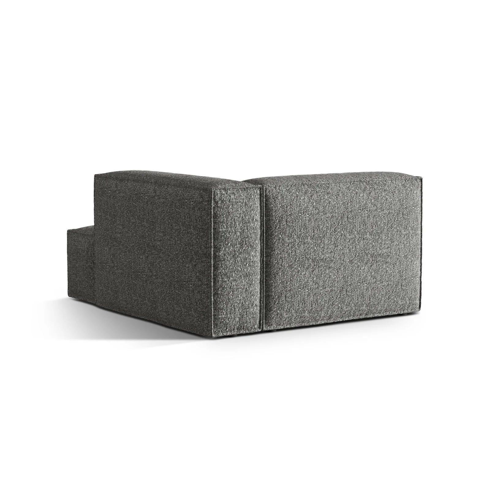Nuria Modulares Sofa Sitzelement, Rechte Seite, aus Samt, Boucle oder Strukturstoff, 147x127 cm - Image 59