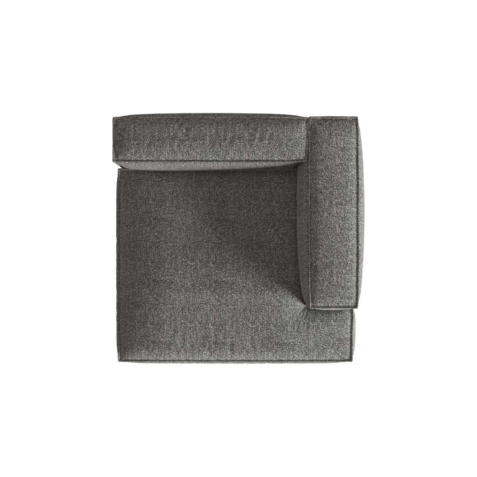 Nuria Modulares Sofa Sitzelement, Rechte Seite, aus Samt, Boucle oder Strukturstoff, 147x127 cm - Image 60