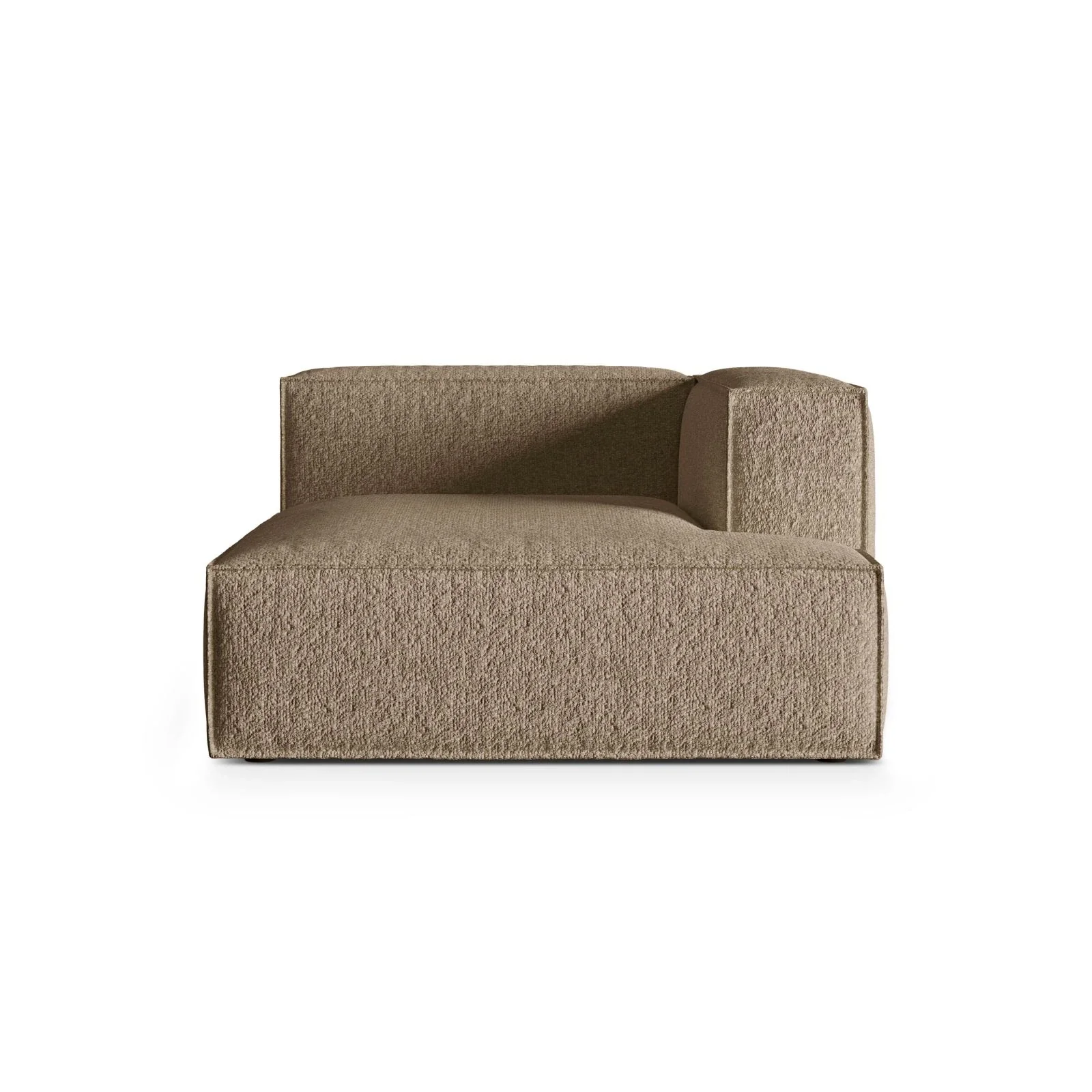 Nuria Modulares Sofa Sitzelement, Rechte Seite, aus Samt, Boucle oder Strukturstoff, 147x127 cm - Image 61