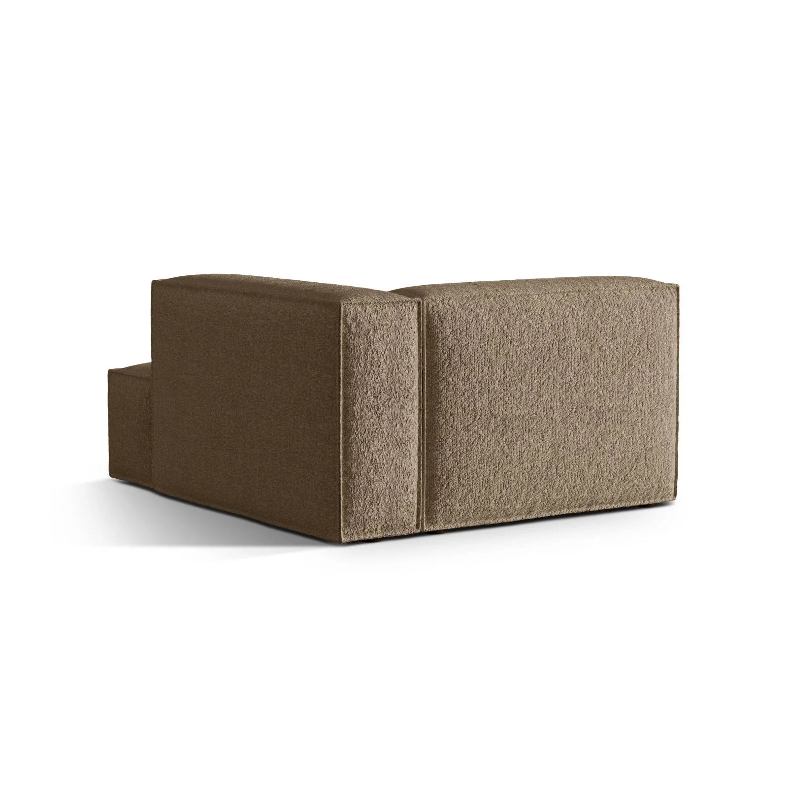 Nuria Modulares Sofa Sitzelement, Rechte Seite, aus Samt, Boucle oder Strukturstoff, 147x127 cm - Image 64