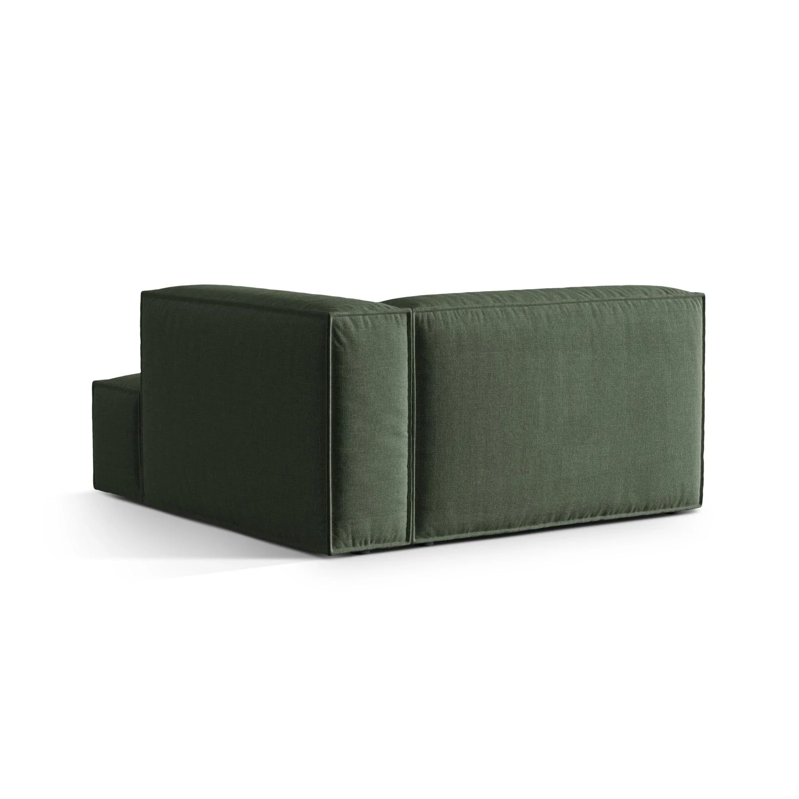 Nuria Modulares Sofa Sitzelement, Rechte Seite, aus Samt, Boucle oder Strukturstoff, 147x147 cm - Image 19