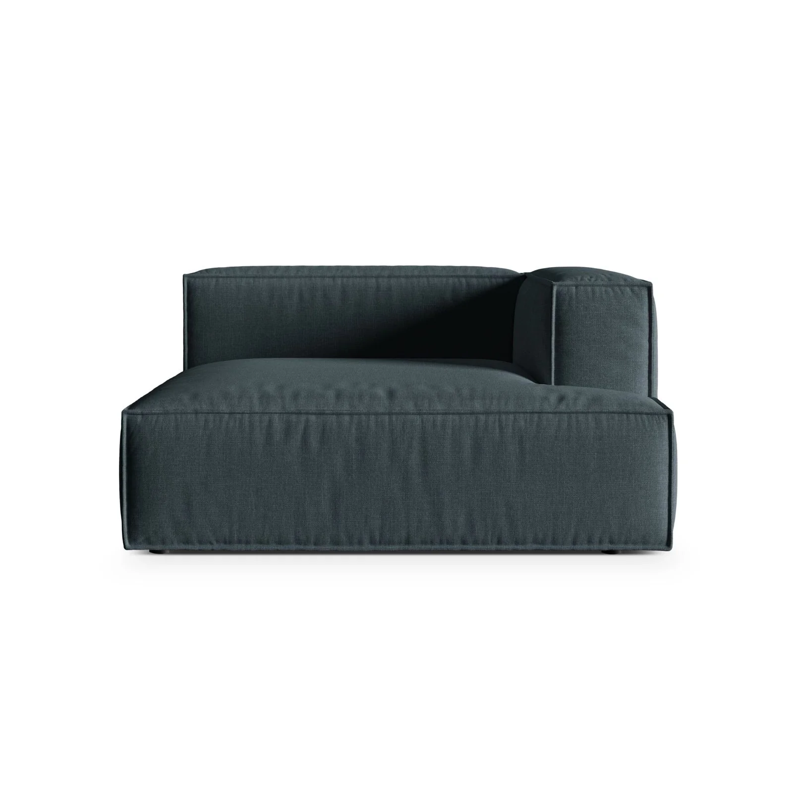 Nuria Modulares Sofa Sitzelement, Rechte Seite, aus Samt, Boucle oder Strukturstoff, 147x147 cm - Image 21