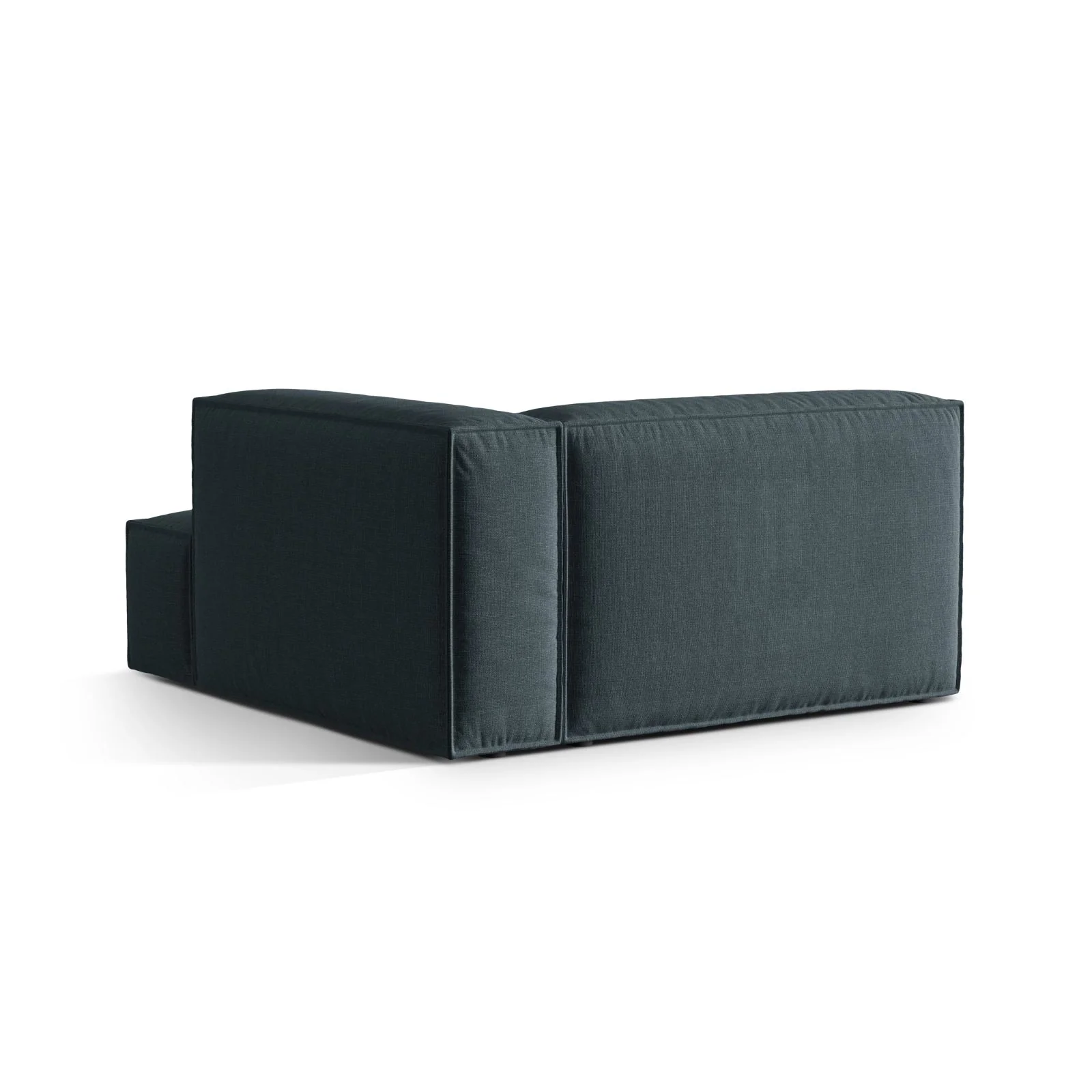 Nuria Modulares Sofa Sitzelement, Rechte Seite, aus Samt, Boucle oder Strukturstoff, 147x147 cm - Image 24