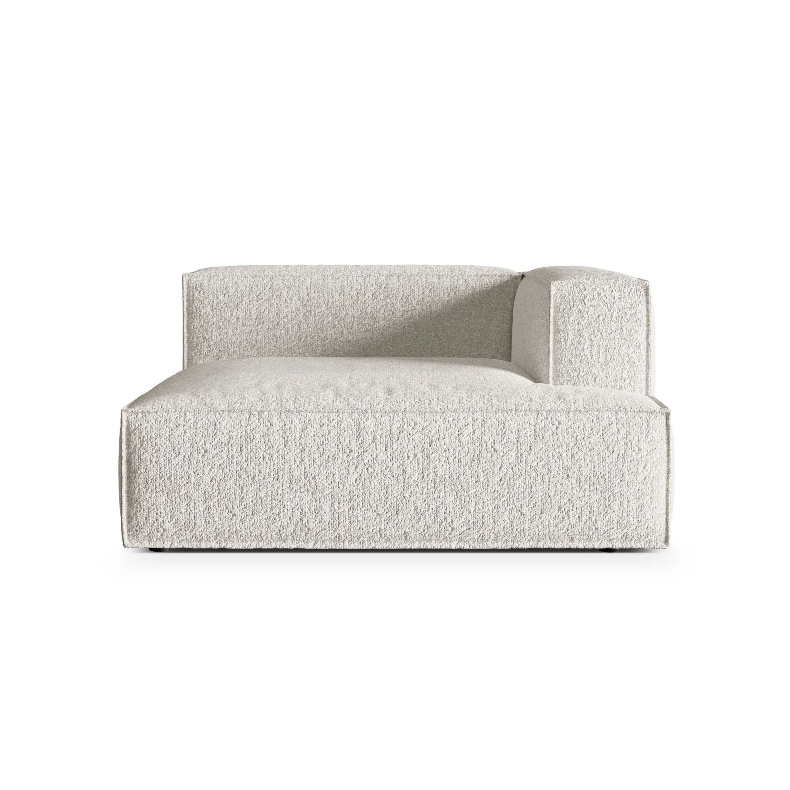 Nuria Modulares Sofa Sitzelement, Rechte Seite, aus Samt, Boucle oder Strukturstoff, 147x147 cm - Image 41