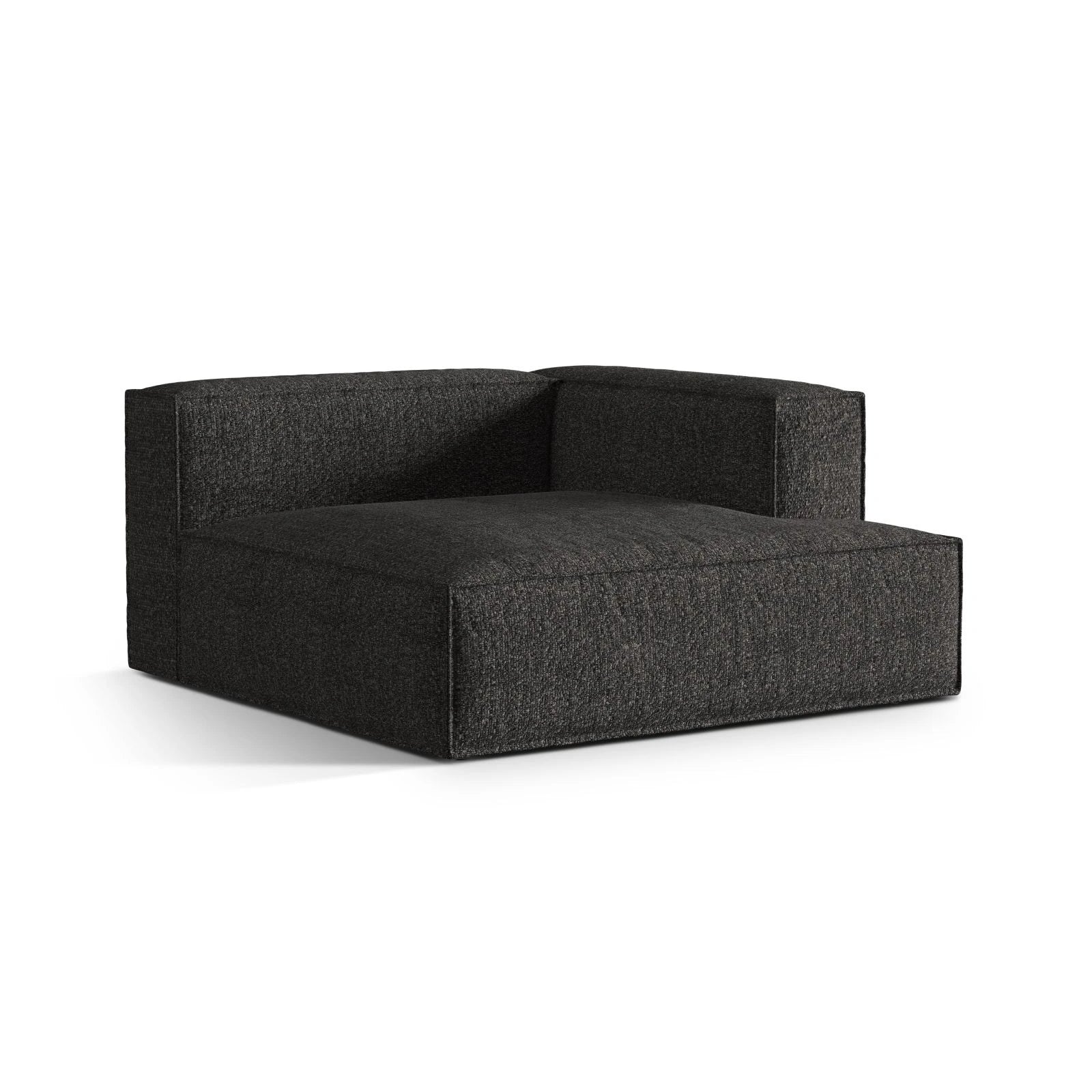 Nuria Modulares Sofa Sitzelement, Rechte Seite, aus Samt, Boucle oder Strukturstoff, 147x147 cm - Image 53