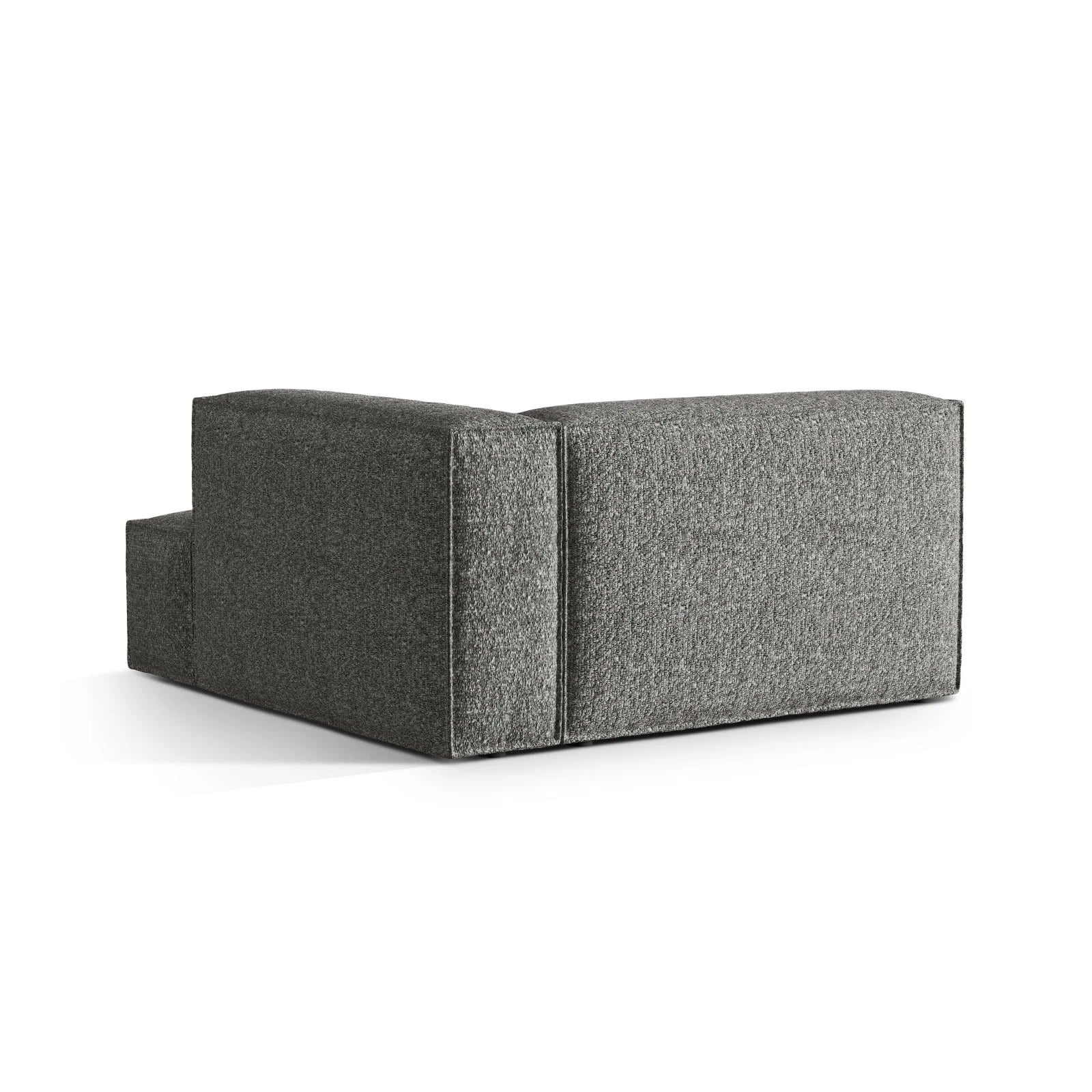 Nuria Modulares Sofa Sitzelement, Rechte Seite, aus Samt, Boucle oder Strukturstoff, 147x147 cm - Image 59