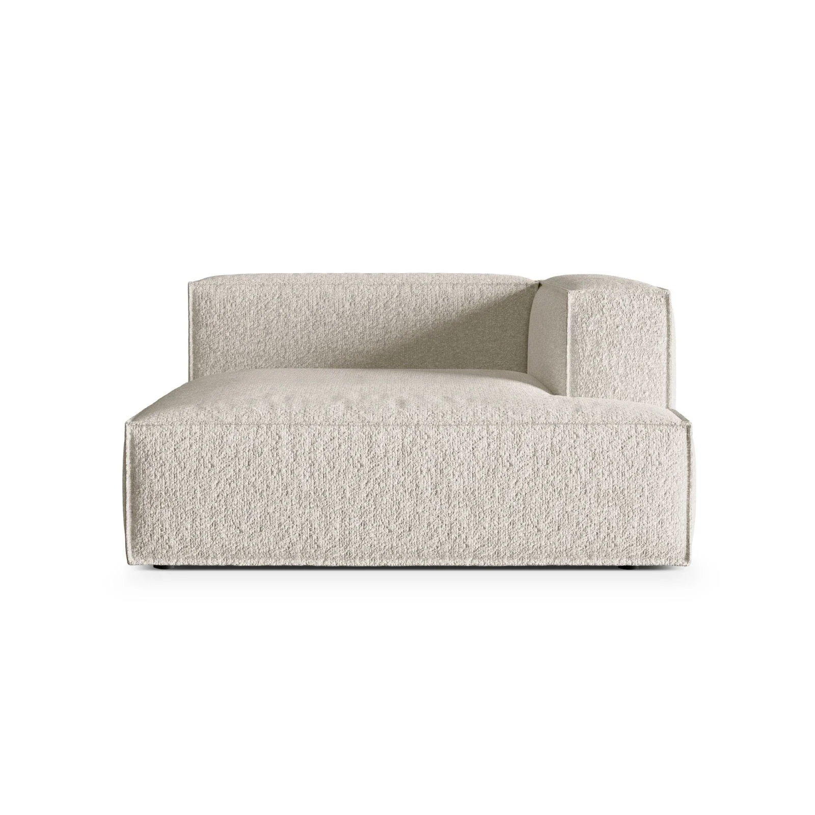 Nuria Modulares Sofa Sitzelement, Rechte Seite, aus Samt, Boucle oder Strukturstoff, 147x147 cm - Image 67