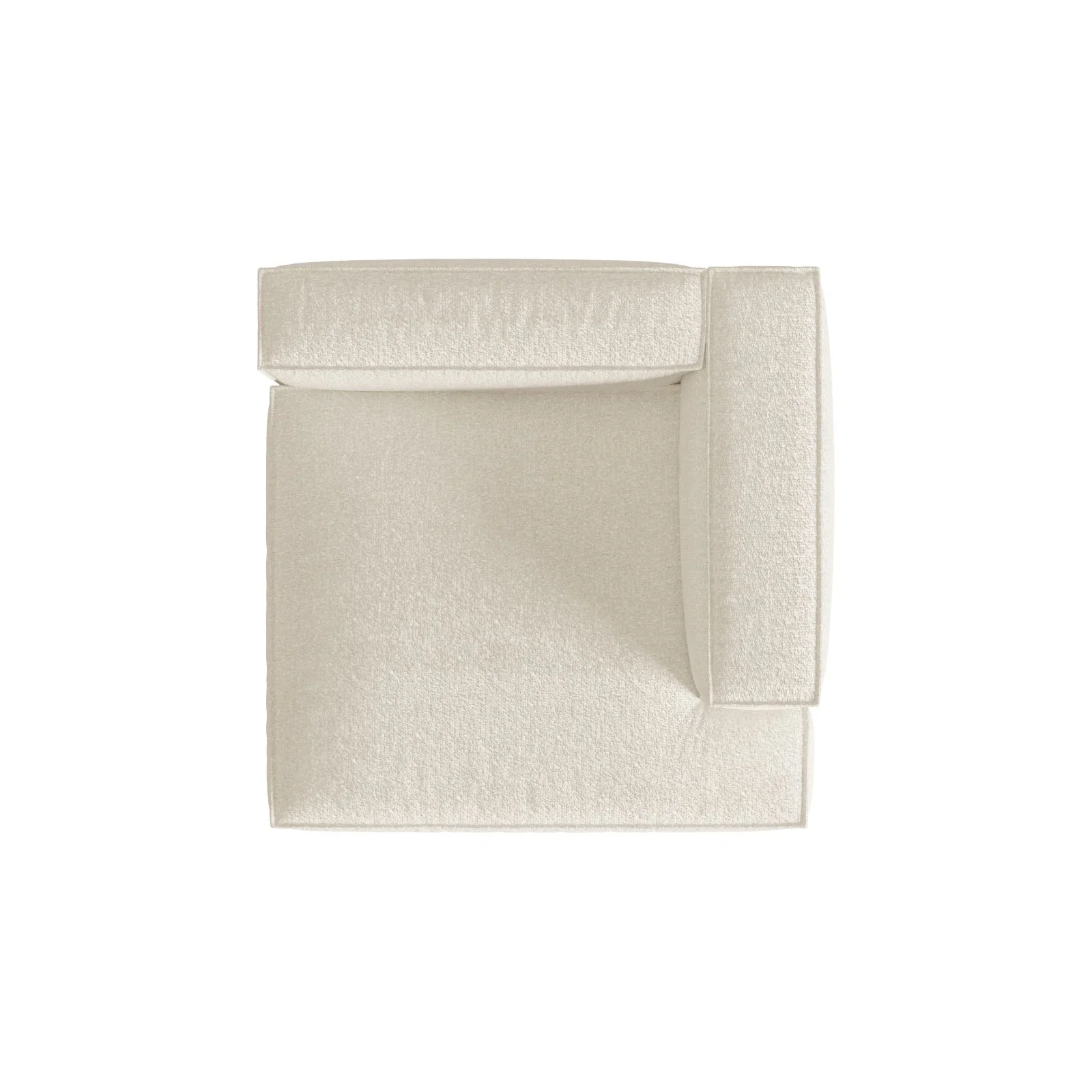 Nuria Modulares Sofa Sitzelement, Rechte Seite, aus Samt, Boucle oder Strukturstoff, 147x147 cm - Image 77