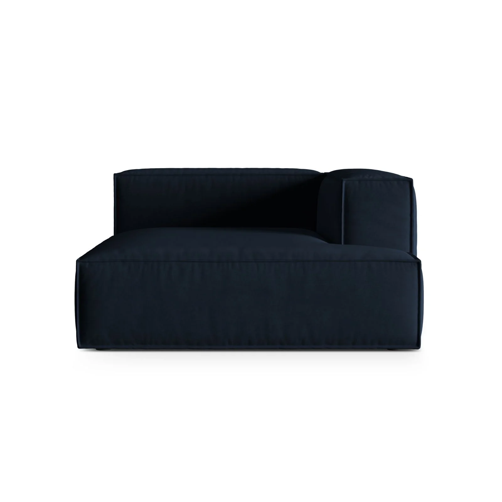 Nuria Modulares Sofa Sitzelement, Rechte Seite, aus Samt, Boucle oder Strukturstoff, 147x147 cm - Image 99