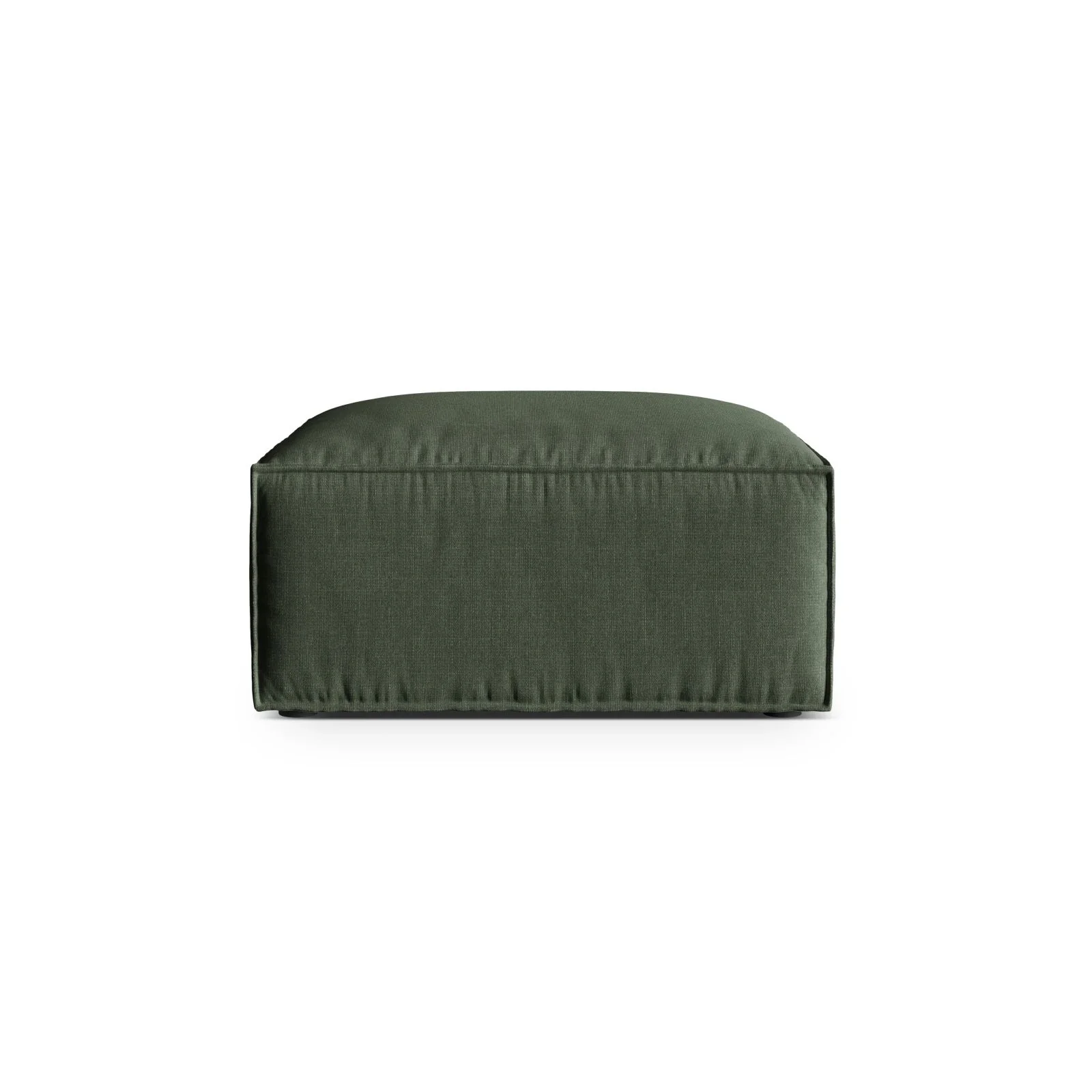 Nuria Pouf aus Samt, Boucle oder Strukturstoff, 85x85 cm - Image 10
