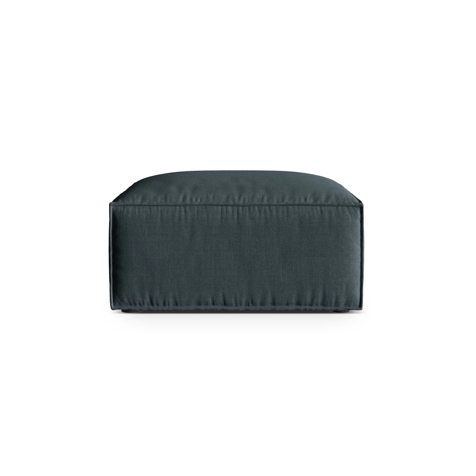Nuria Pouf aus Samt, Boucle oder Strukturstoff, 85x85 cm - Image 13