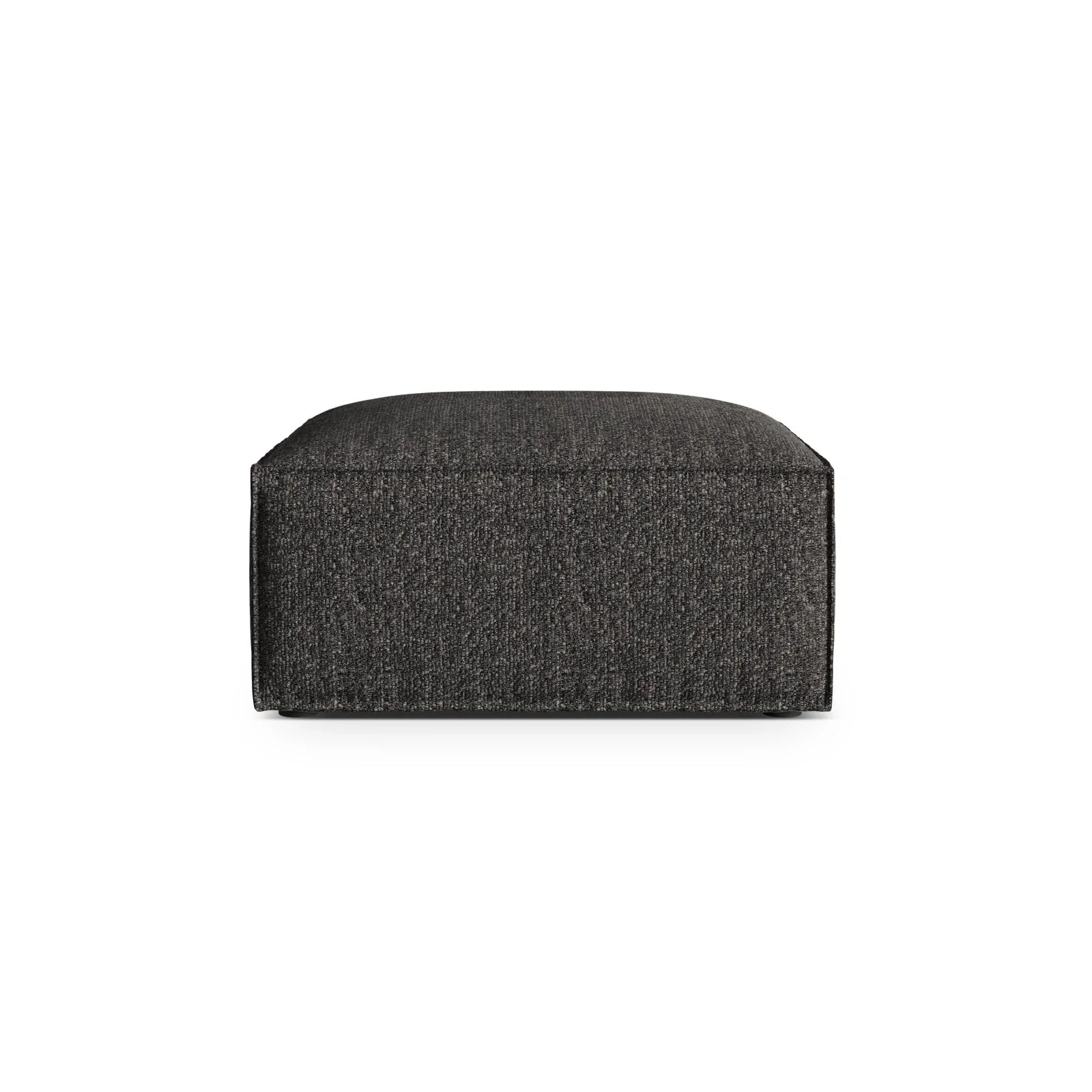 Nuria Pouf aus Samt, Boucle oder Strukturstoff, 85x85 cm - Image 31