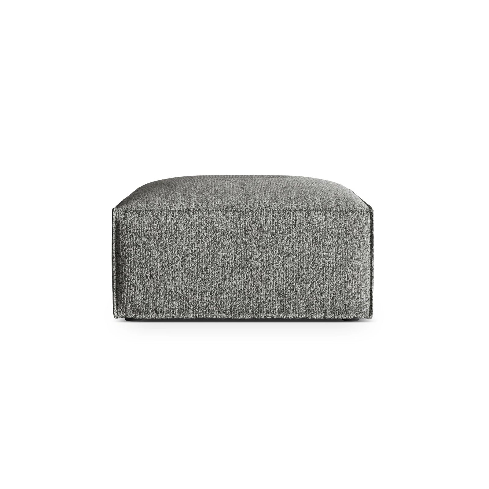 Nuria Pouf aus Samt, Boucle oder Strukturstoff, 85x85 cm - Image 34