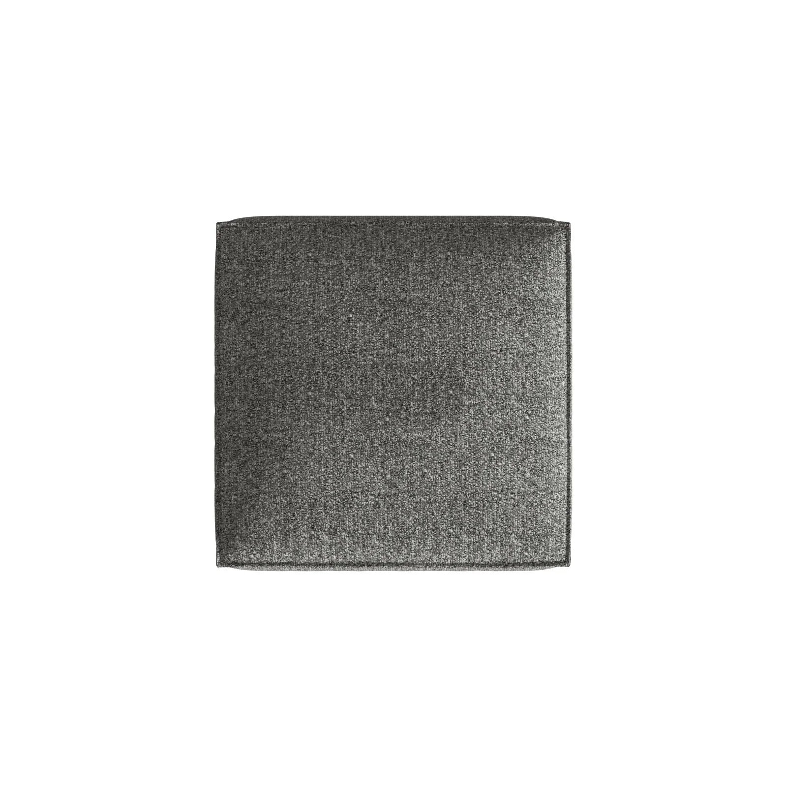 Nuria Pouf aus Samt, Boucle oder Strukturstoff, 85x85 cm - Image 36