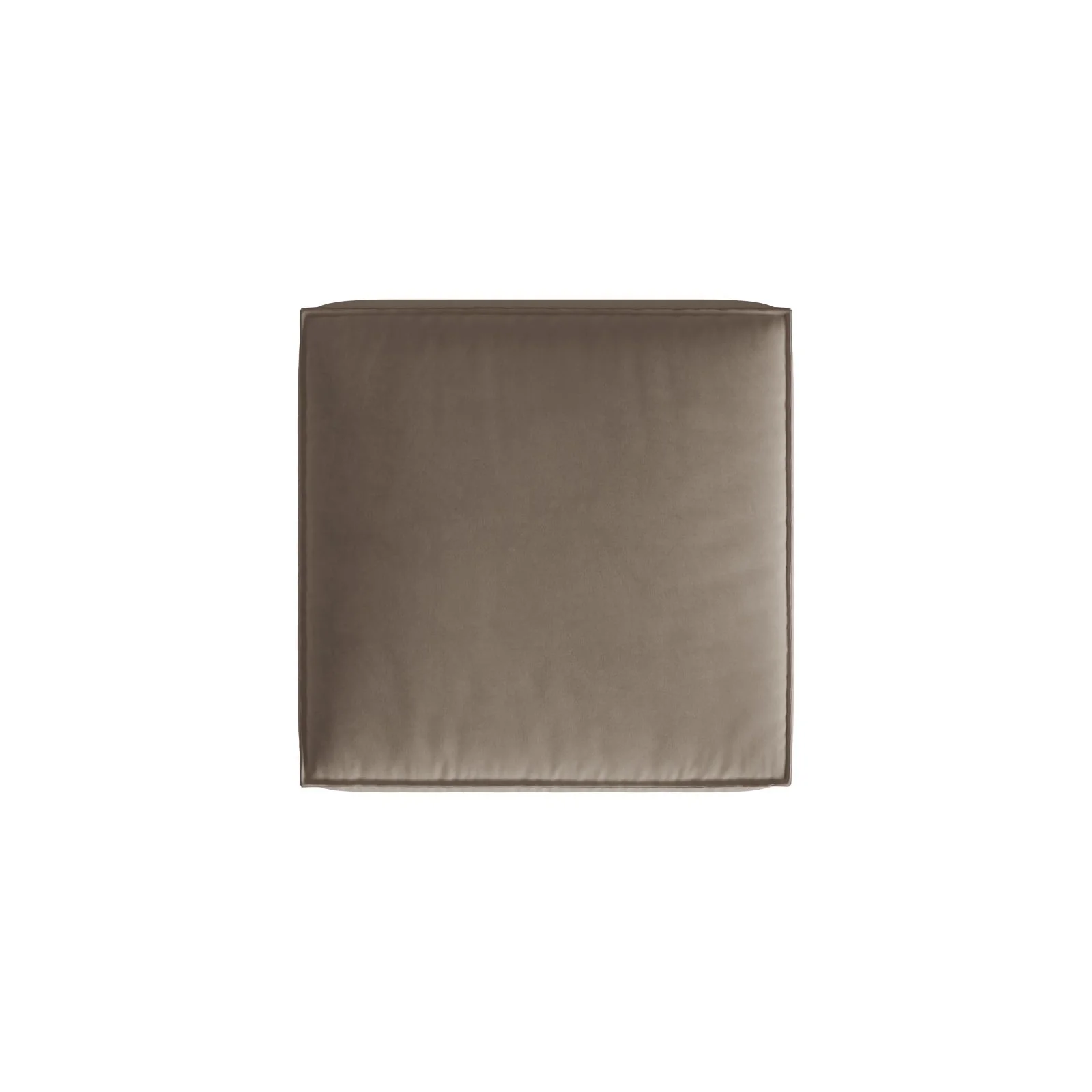 Nuria Pouf aus Samt, Boucle oder Strukturstoff, 85x85 cm - Image 55
