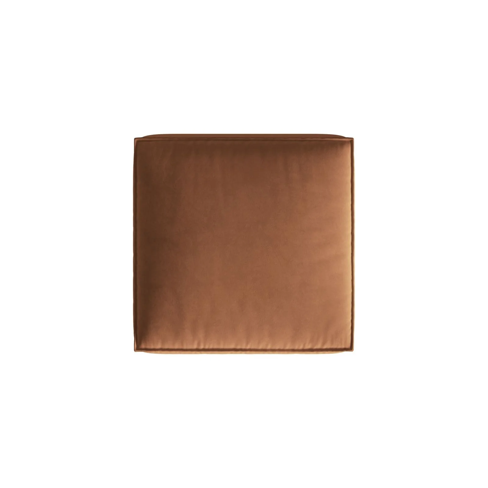Nuria Pouf aus Samt, Boucle oder Strukturstoff, 85x85 cm - Image 58