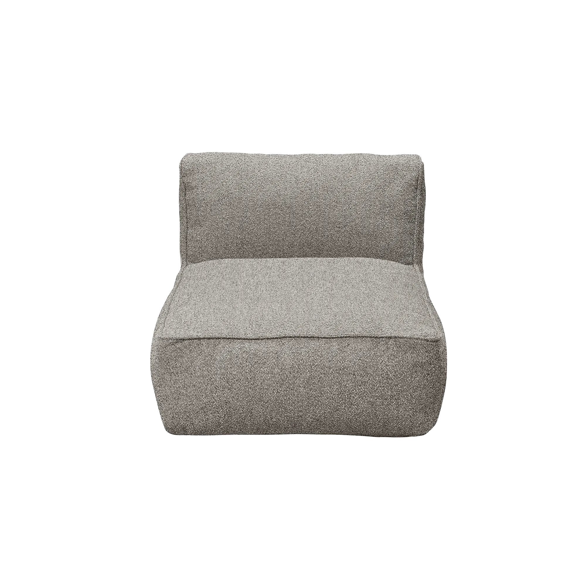 Outdoor 1-Sitzer Modul - GROW - Bouclé (exkl. Bodenplatte)