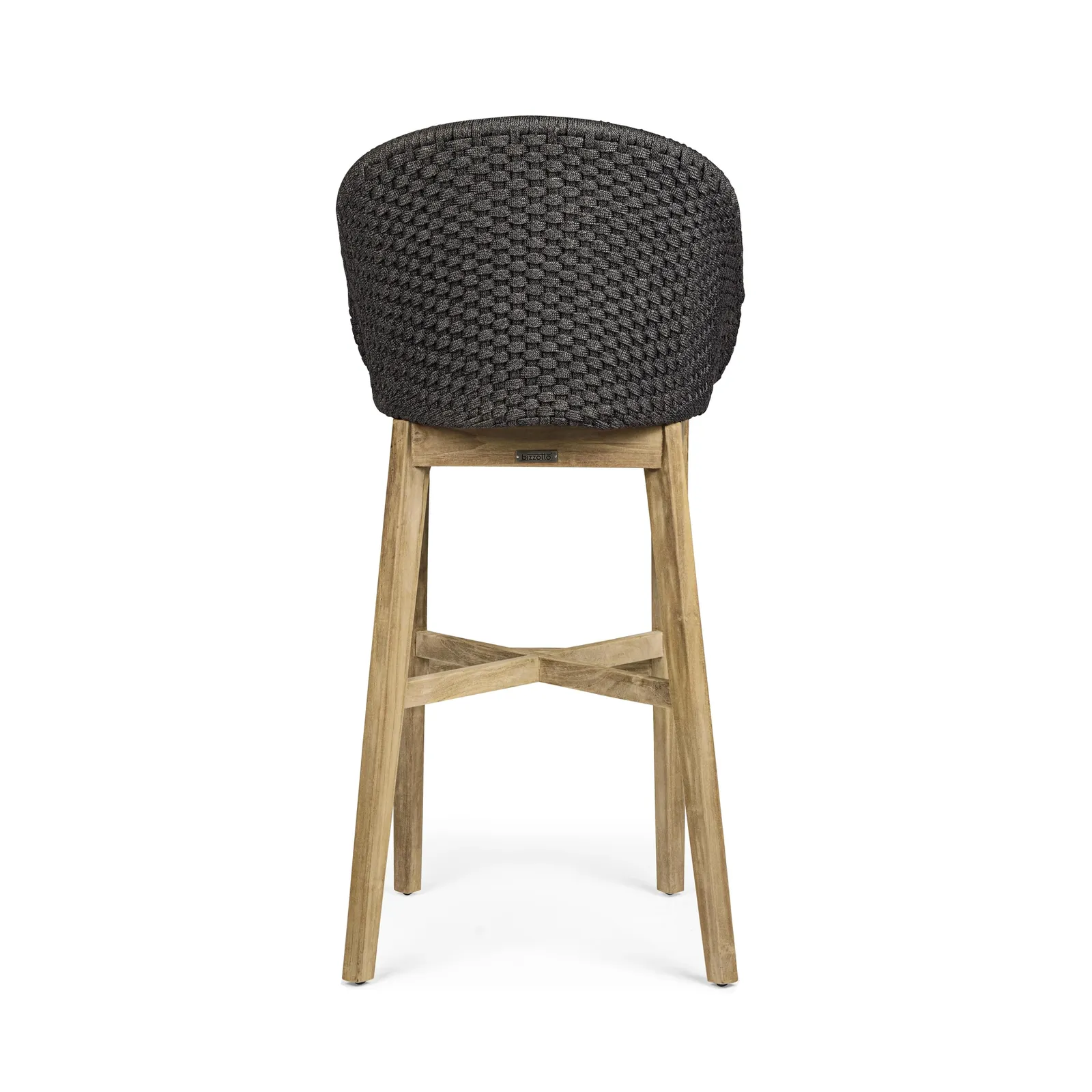 Outdoor Barhocker Coachella mit Kissen Anthrazit - Image 10