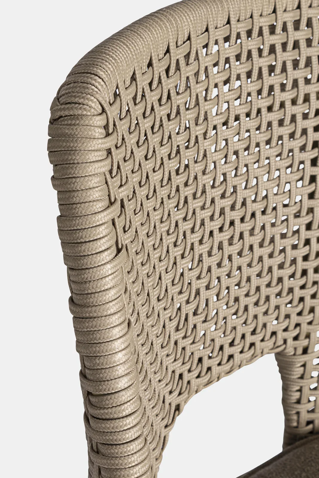 Outdoor Barhocker Hesperia mit Kissen Taupe - Image 9
