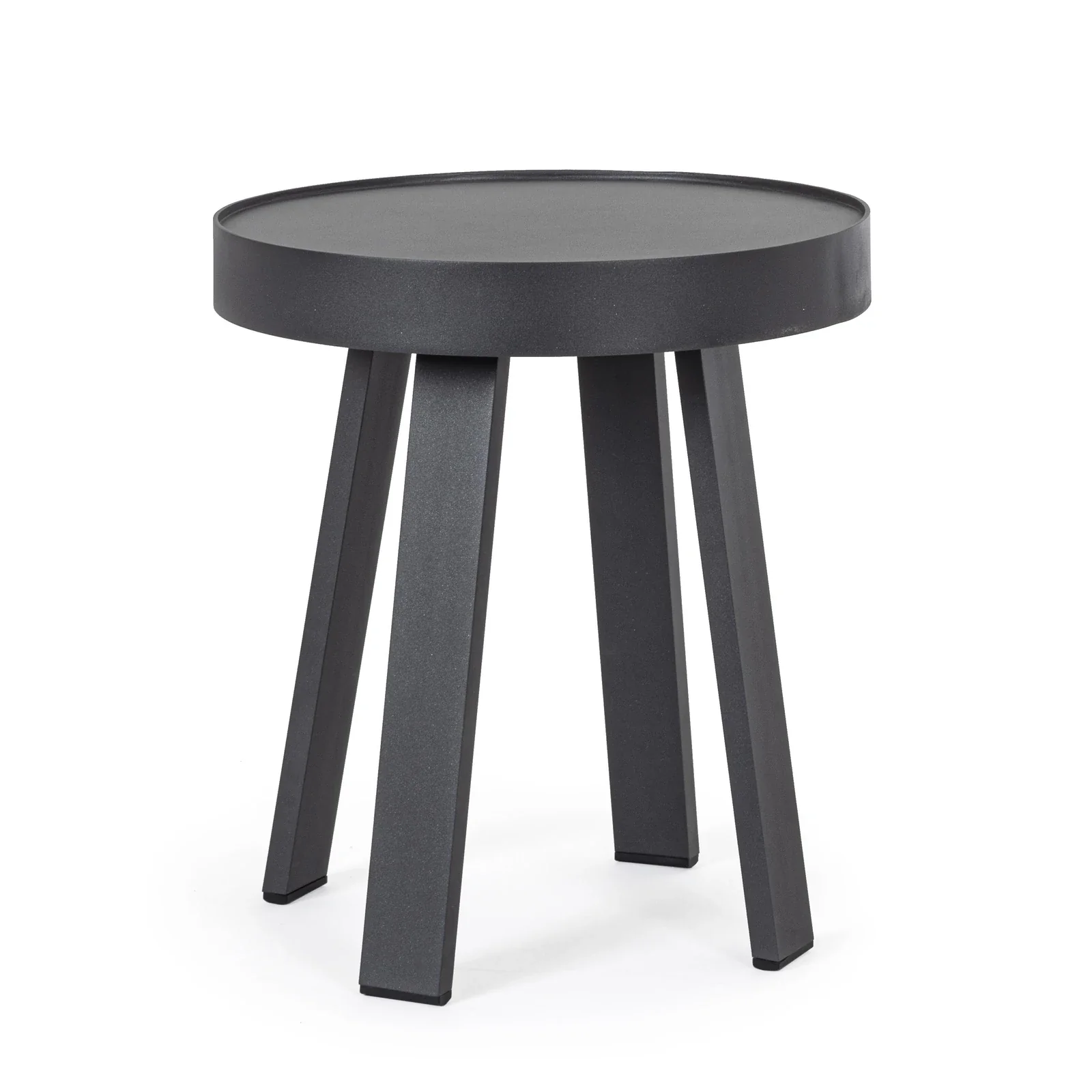 Garten Beistelltisch Anthrazit QS22 D41 Spyro