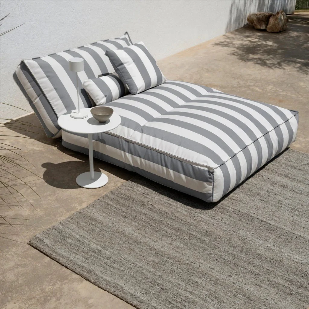 Outdoor-Bett - STAY - gestreift, 120x190 cm - Image 2
