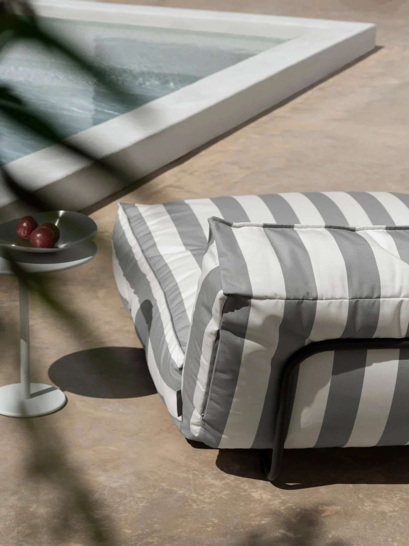 Outdoor-Bett - STAY - gestreift, 120x190 cm - Image 3